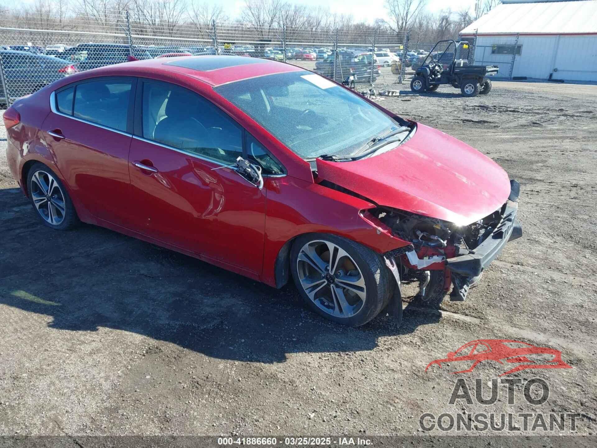 KIA FORTE 2016 - KNAFZ4A85G5453990