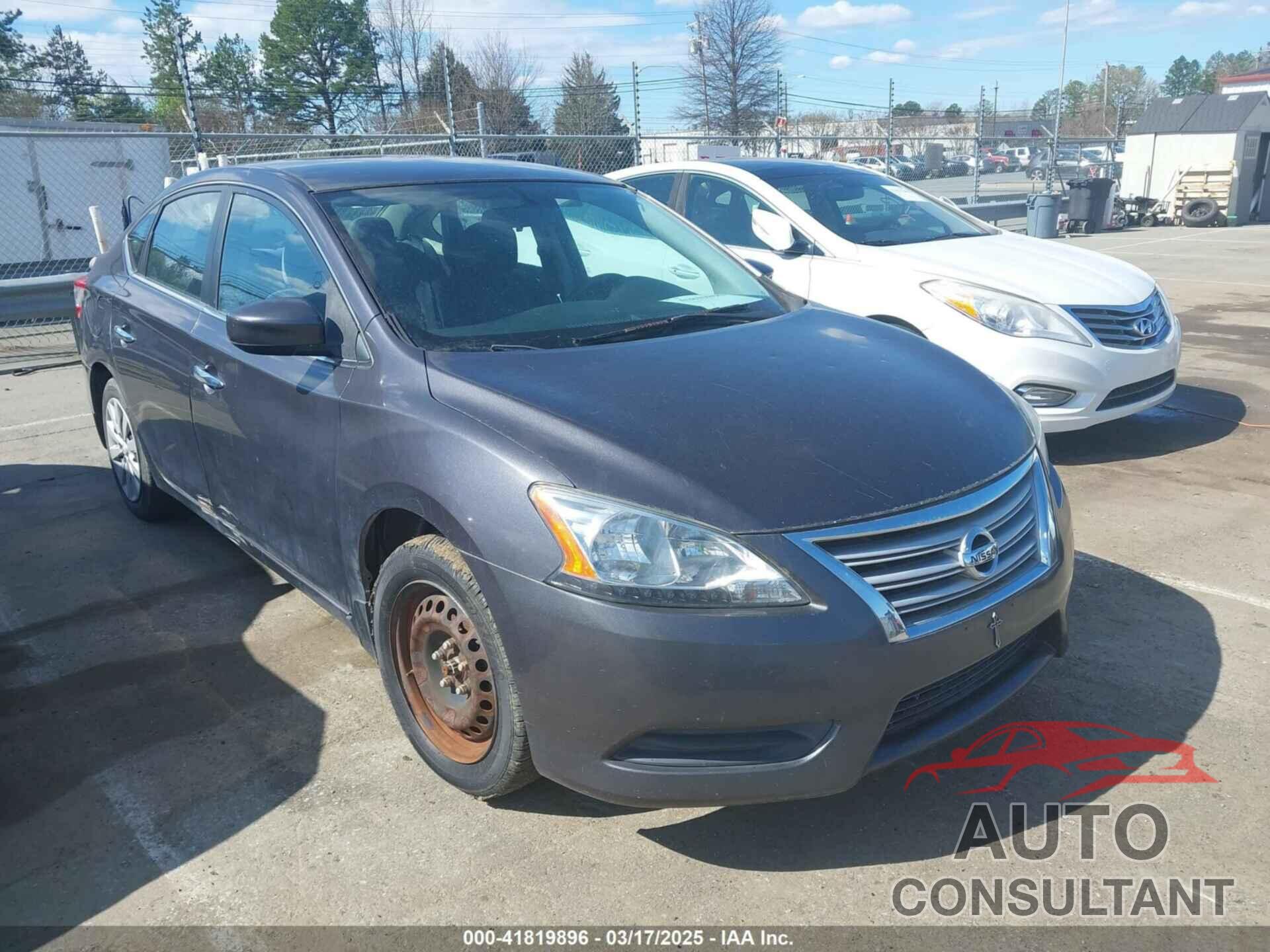 NISSAN SENTRA 2013 - 3N1AB7AP2DL652973