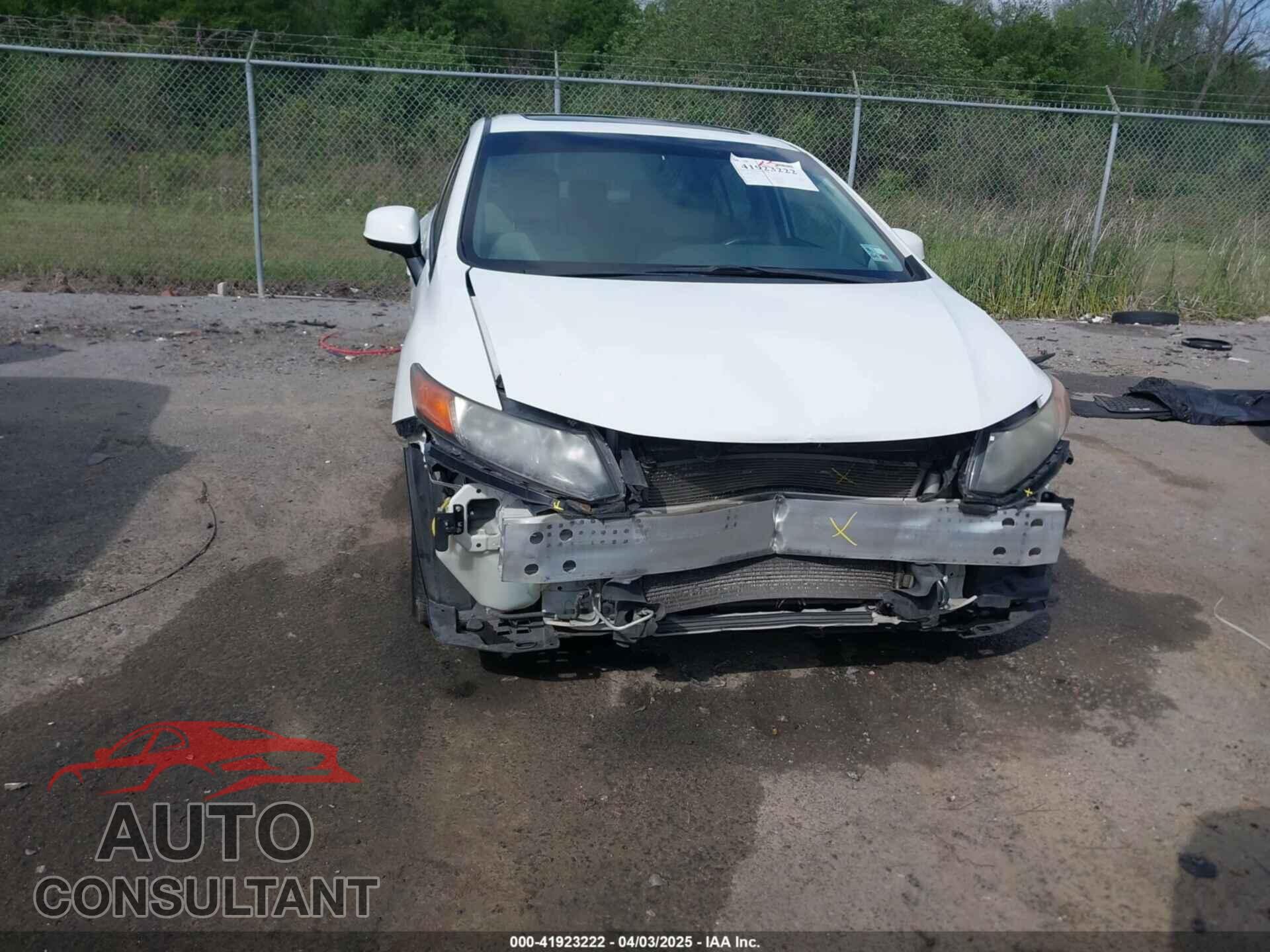 HONDA CIVIC 2012 - JHMFB2F88CS000347
