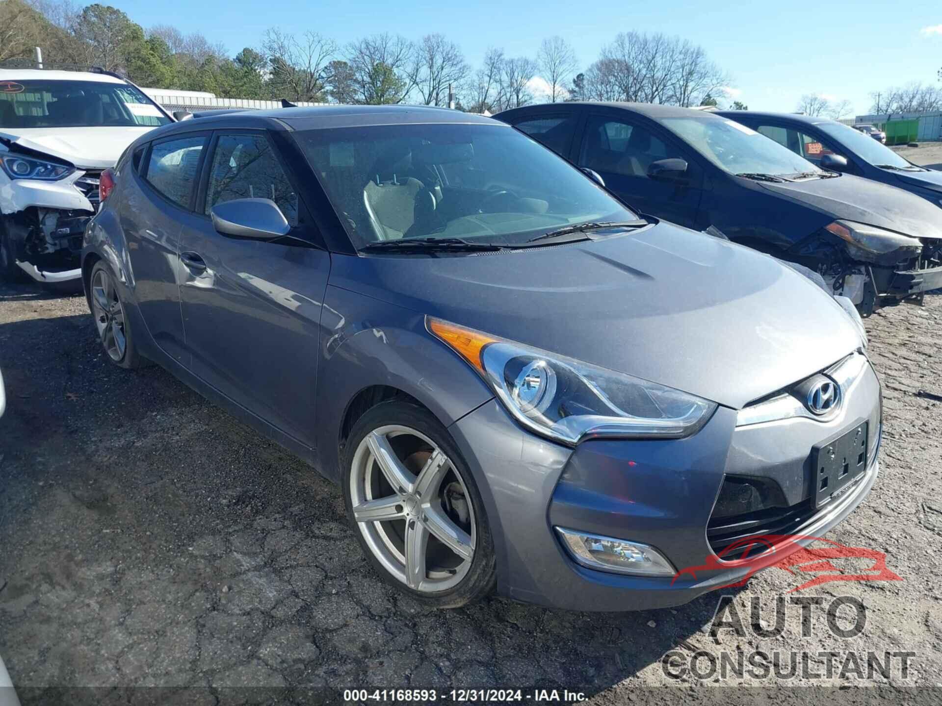 HYUNDAI VELOSTER 2016 - KMHTC6AD4GU264152