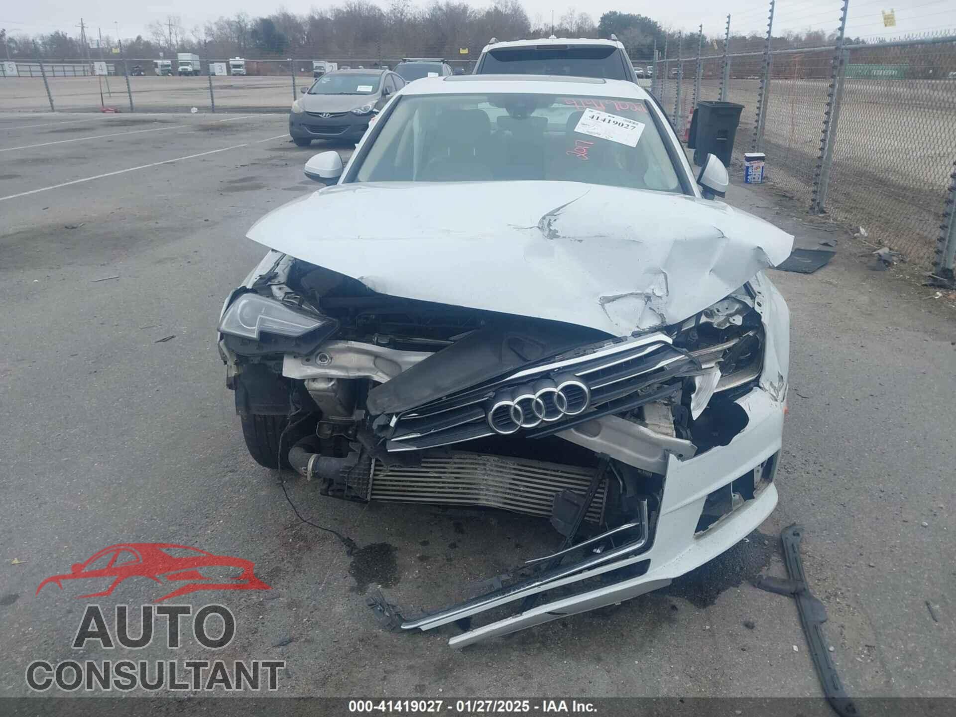 AUDI A4 2017 - WAUGMAF47HN045208