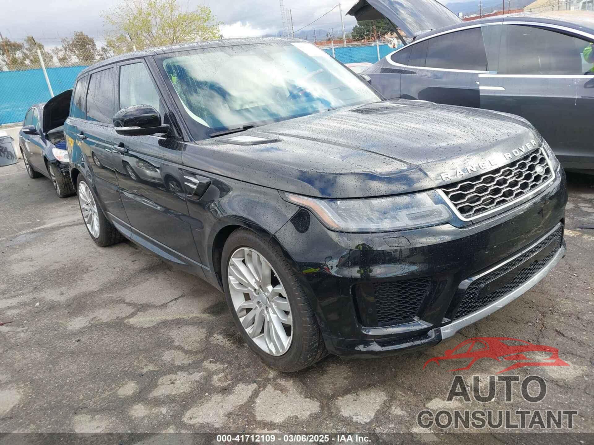 LAND ROVER RANGE ROVER SPORT 2019 - SALWR2RU6KA875929