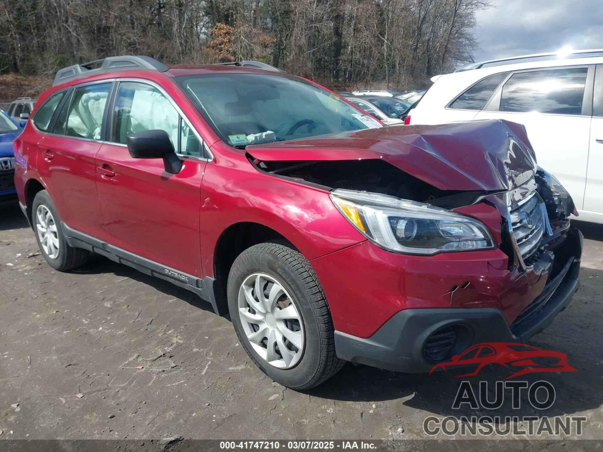 SUBARU OUTBACK 2016 - 4S4BSAAC0G3237173