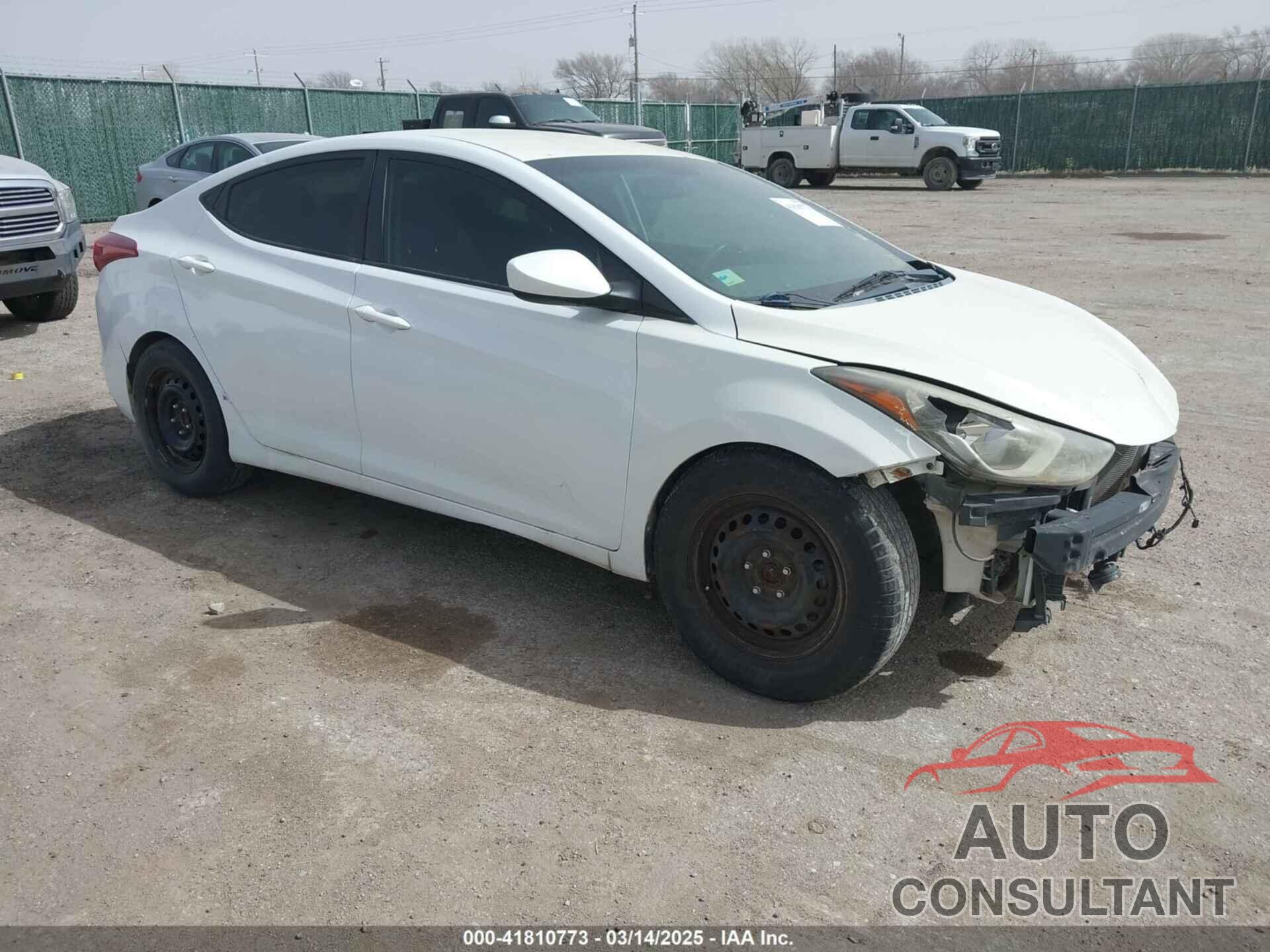 HYUNDAI ELANTRA 2015 - 5NPDH4AE8FH606332