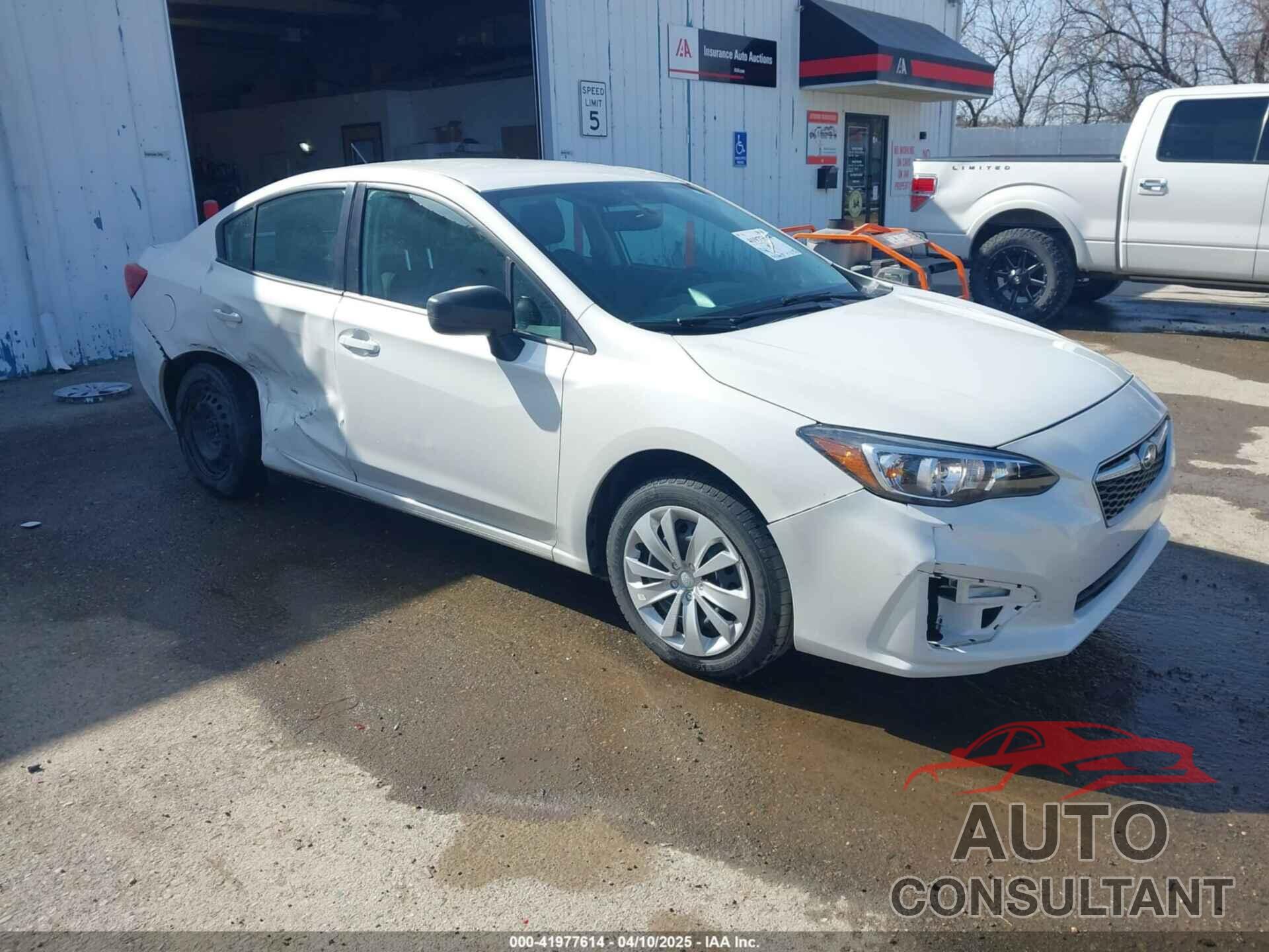 SUBARU IMPREZA 2017 - 4S3GKAA60H1622492