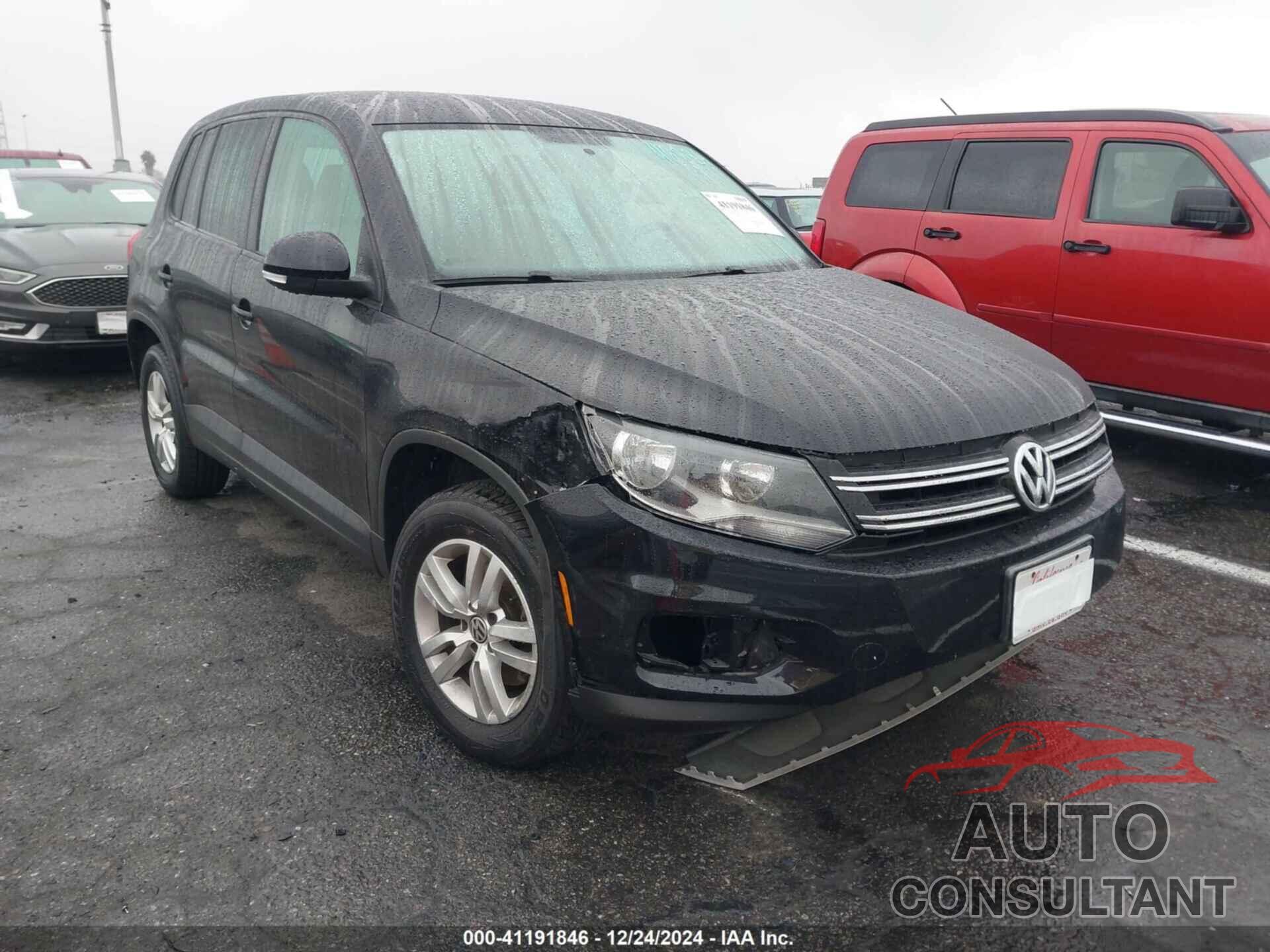 VOLKSWAGEN TIGUAN 2012 - WVGAV7AX9CW580713