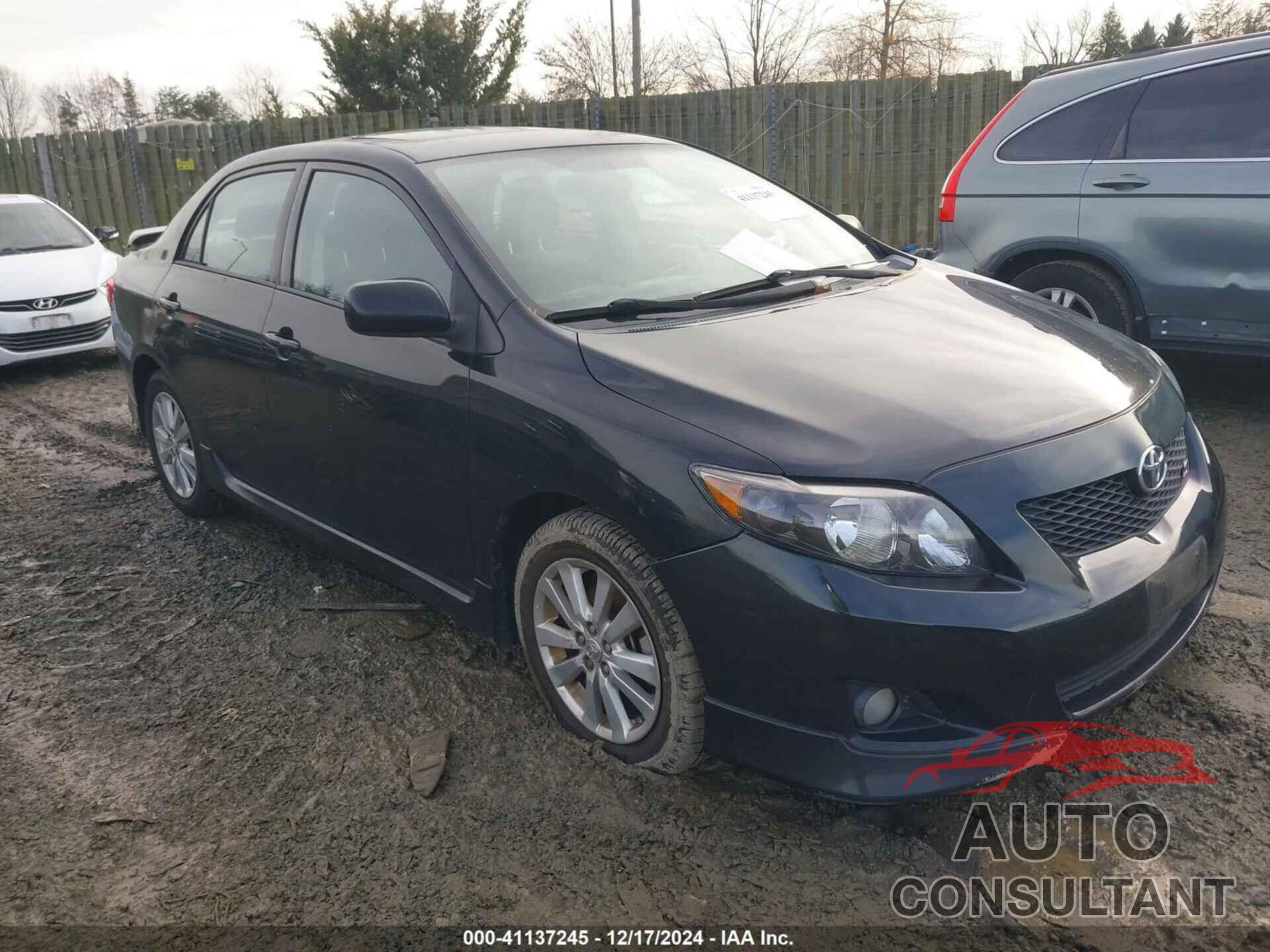 TOYOTA COROLLA 2010 - 2T1BU4EE6AC445309