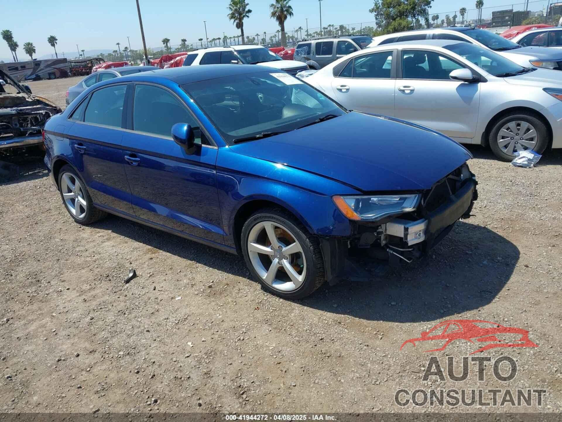 AUDI A3 2016 - WAUA7GFF2G1070735