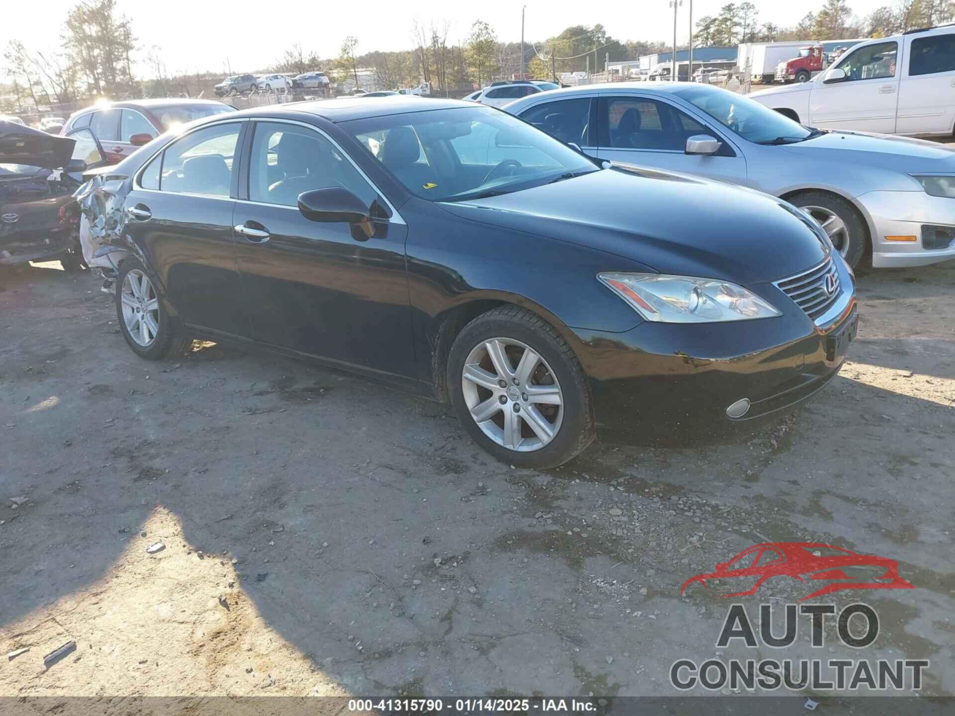 LEXUS ES 350 2009 - JTHBJ46G392274522