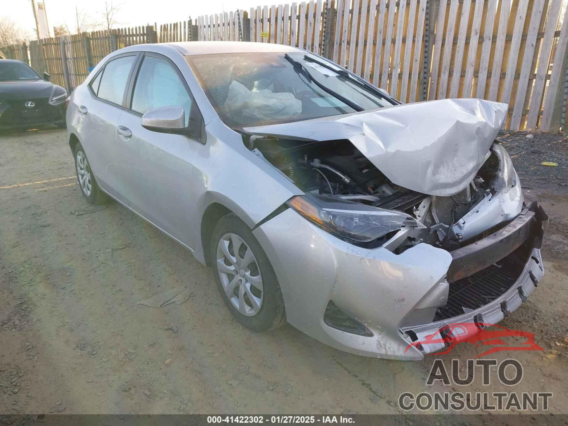 TOYOTA COROLLA 2017 - 2T1BURHE1HC958163