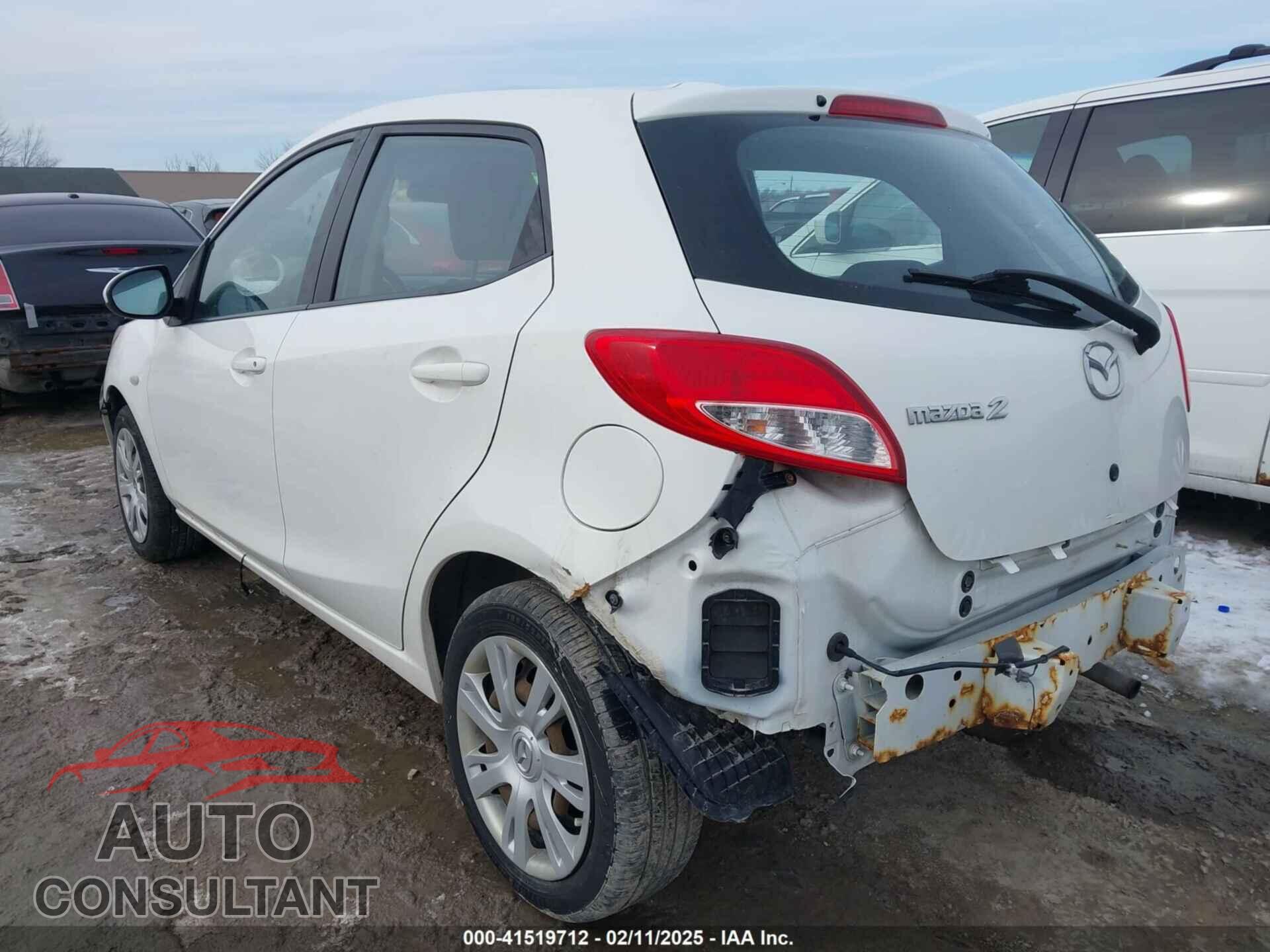MAZDA MAZDA2 2013 - JM1DE1KY7D0166470