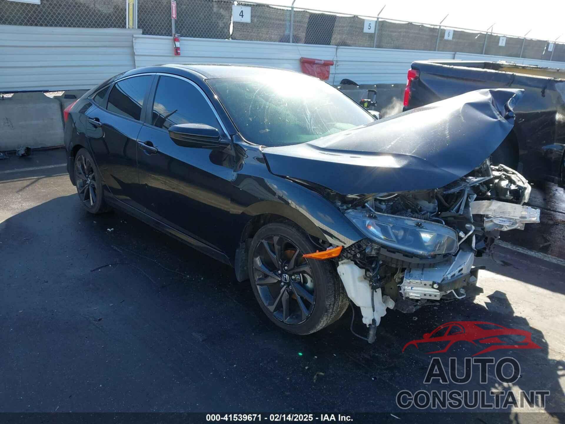 HONDA CIVIC 2020 - 19XFC2F86LE211743