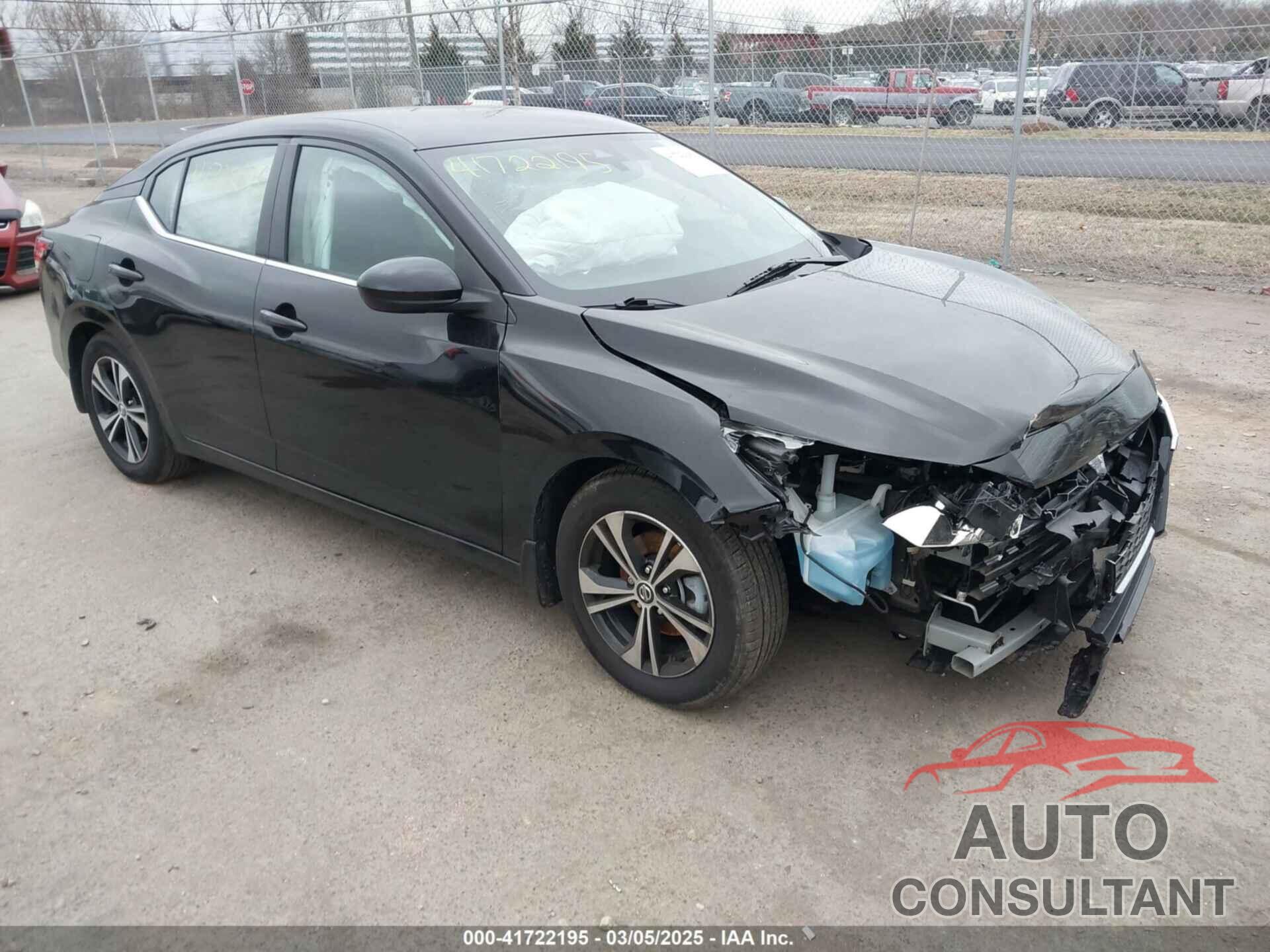 NISSAN SENTRA 2022 - 3N1AB8CV8NY216134