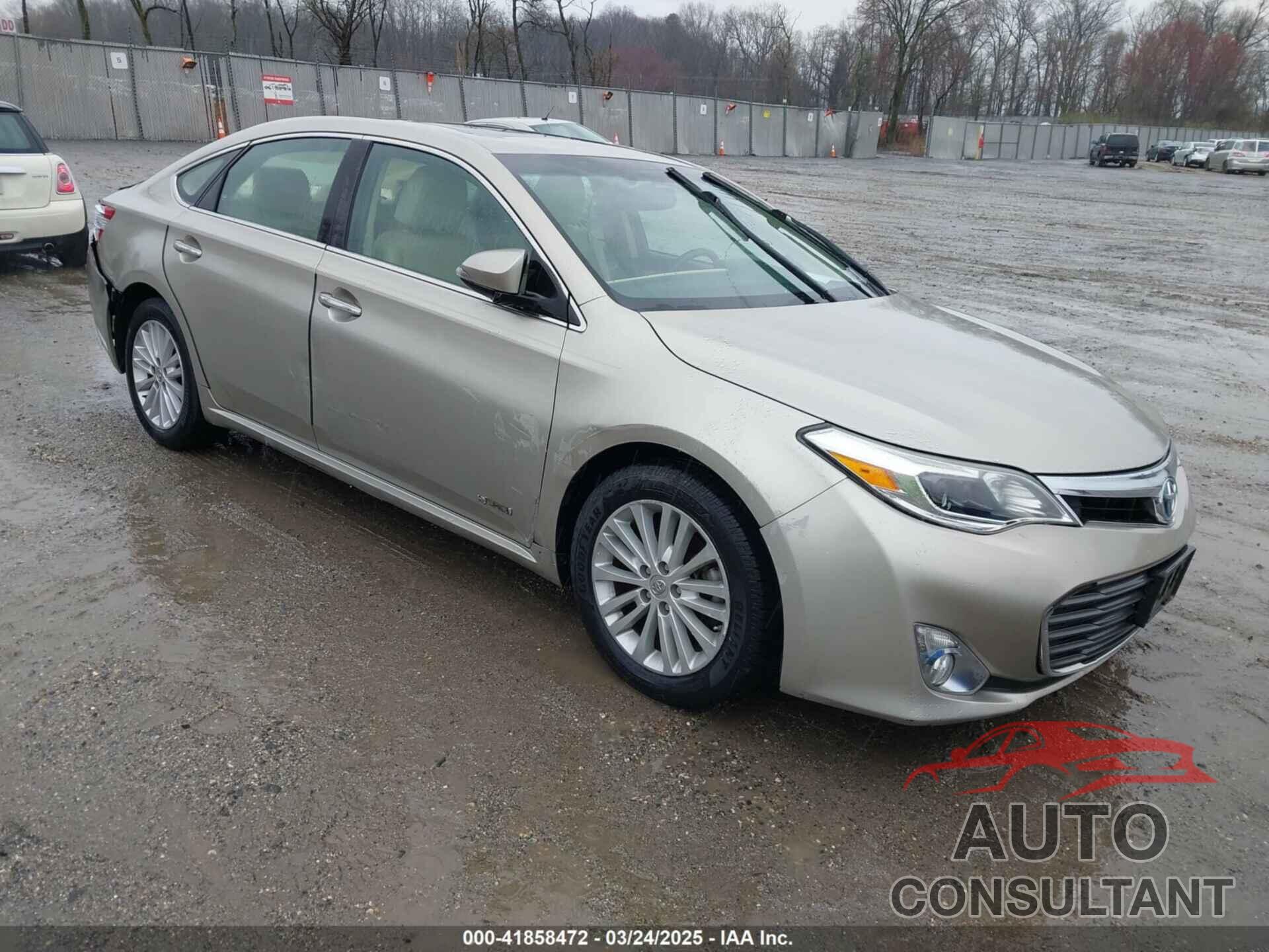 TOYOTA AVALON HYBRID 2015 - 4T1BD1EB2FU041546