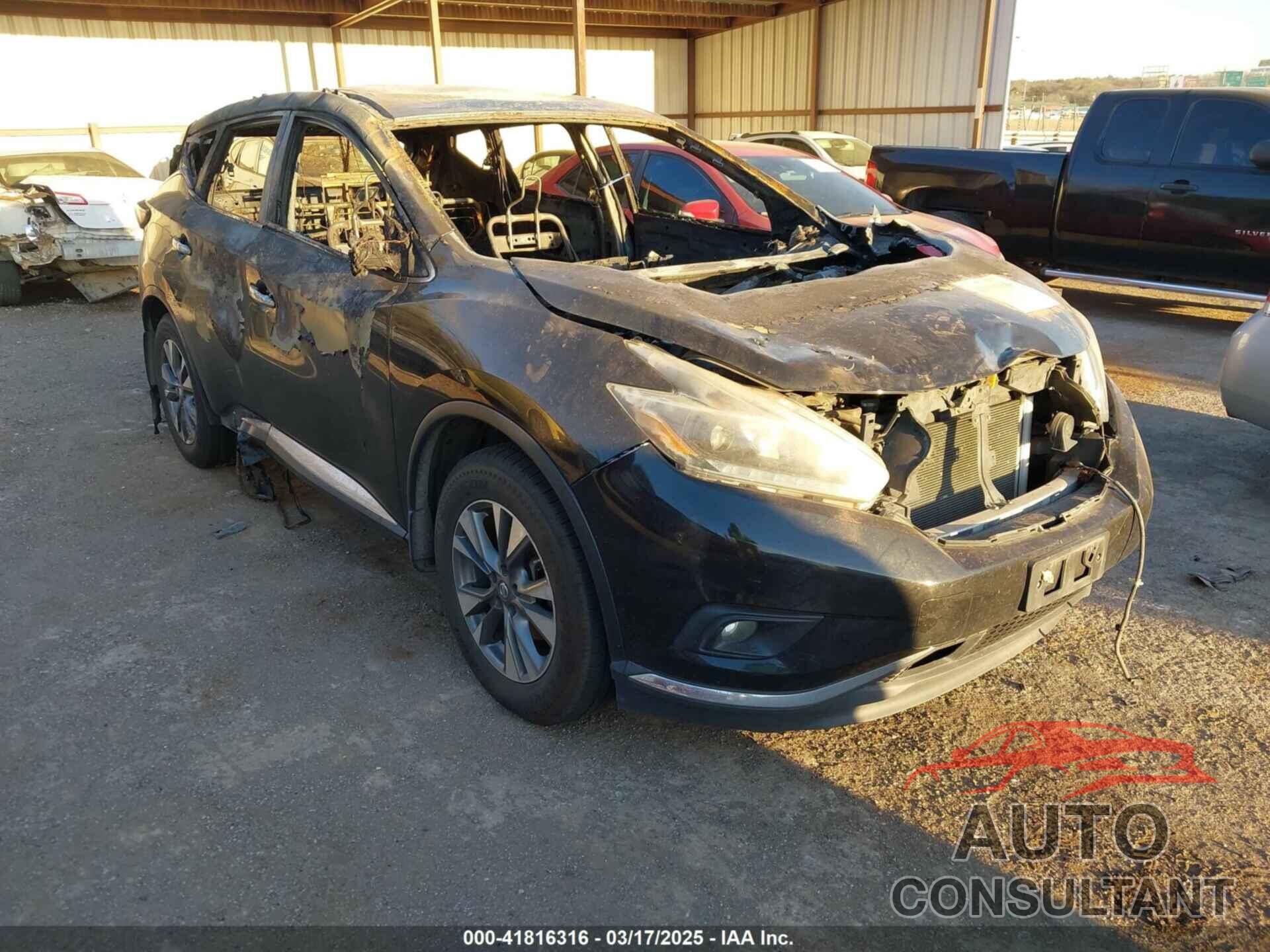 NISSAN MURANO 2018 - 5N1AZ2MH4JN150912