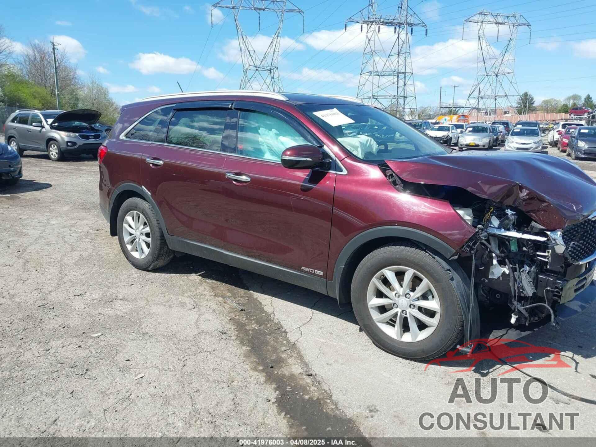 KIA SORENTO 2017 - 5XYPGDA53HG224624