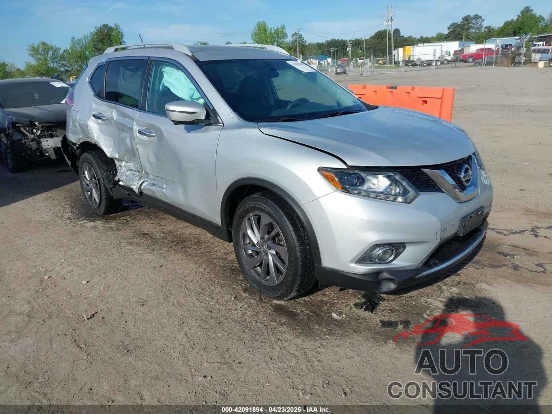 NISSAN ROGUE 2016 - 5N1AT2MVXGC864796