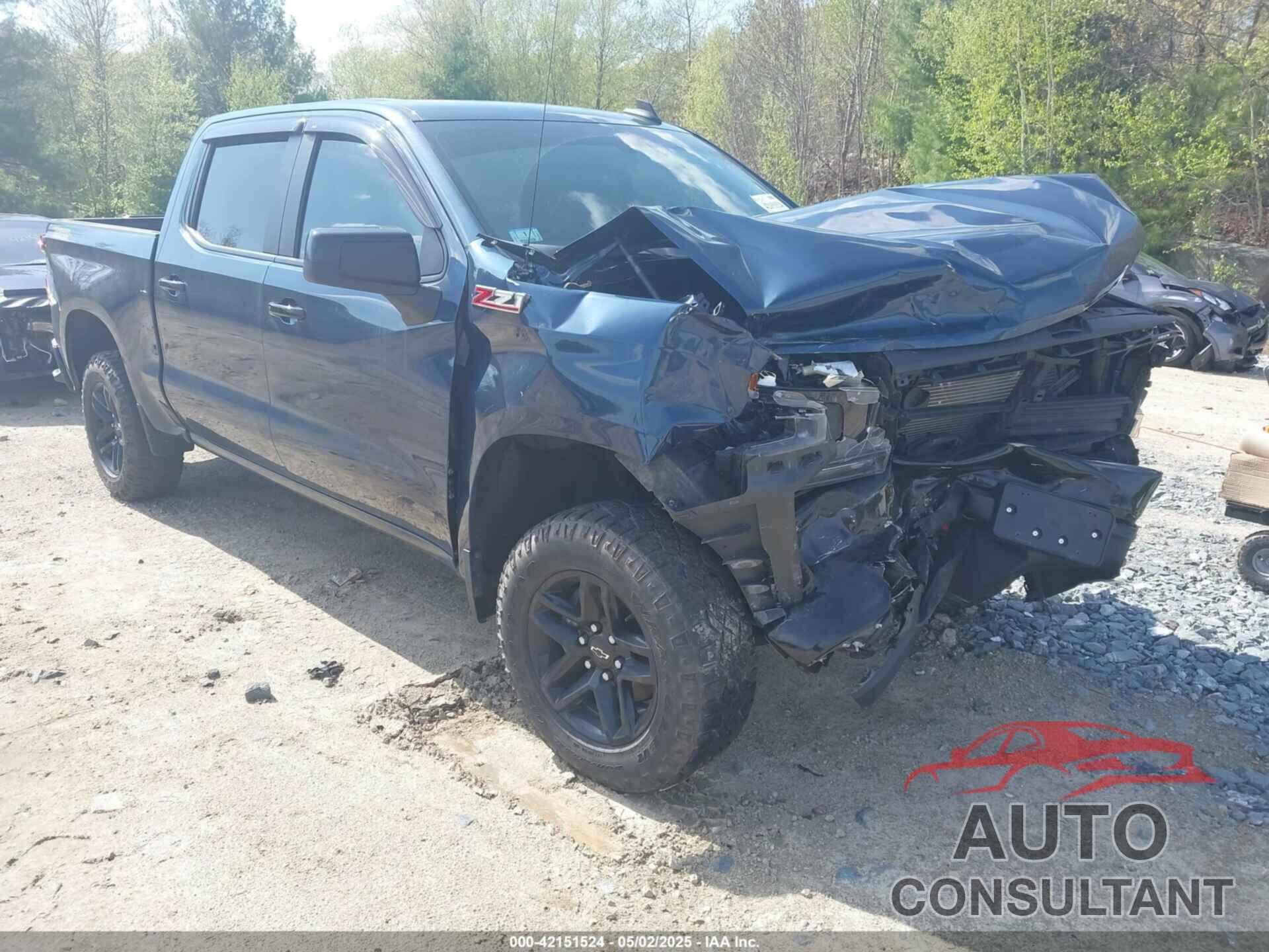 CHEVROLET SILVERADO 1500 2021 - 1GCPYFED3MZ179593