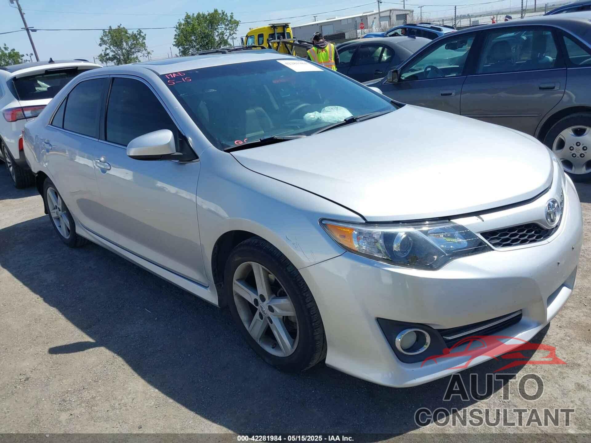 TOYOTA CAMRY 2012 - 4T1BF1FK5CU035292