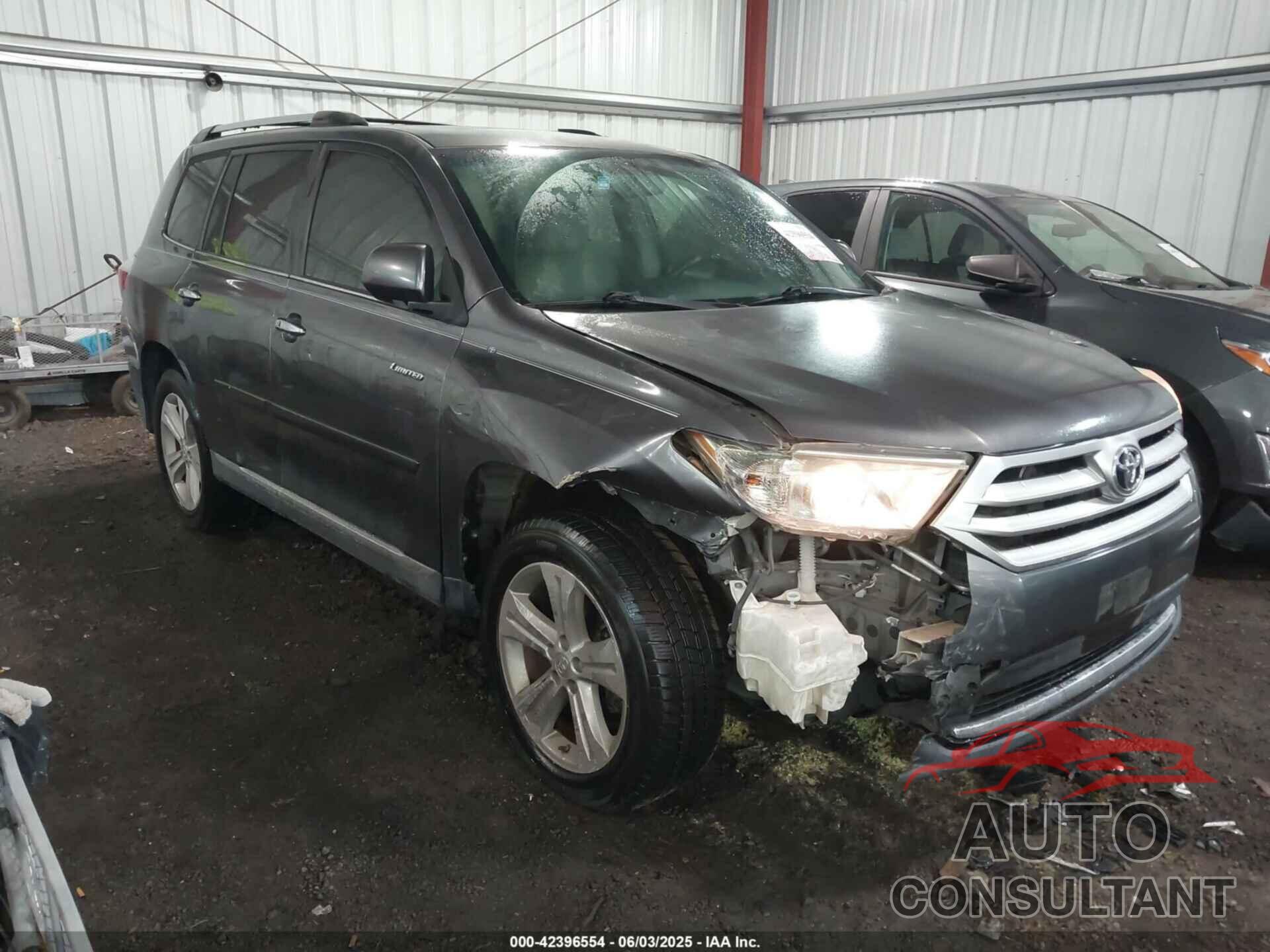 TOYOTA HIGHLANDER 2013 - 5TDDK3EH0DS221189