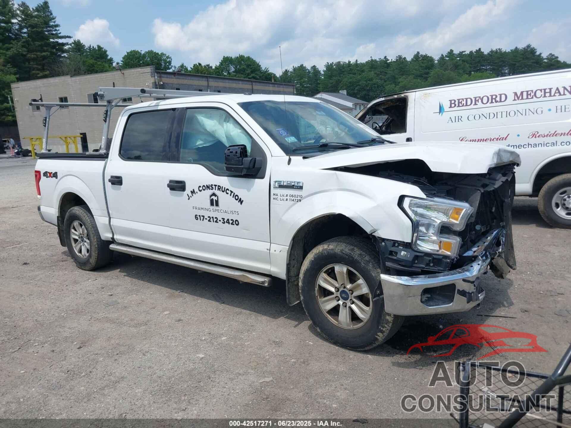 FORD F-150 2017 - 1FTEW1E83HFB22840