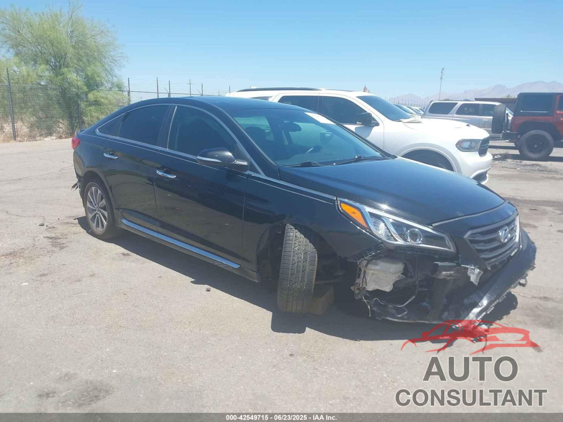 HYUNDAI SONATA 2016 - 5NPE34AF1GH415591