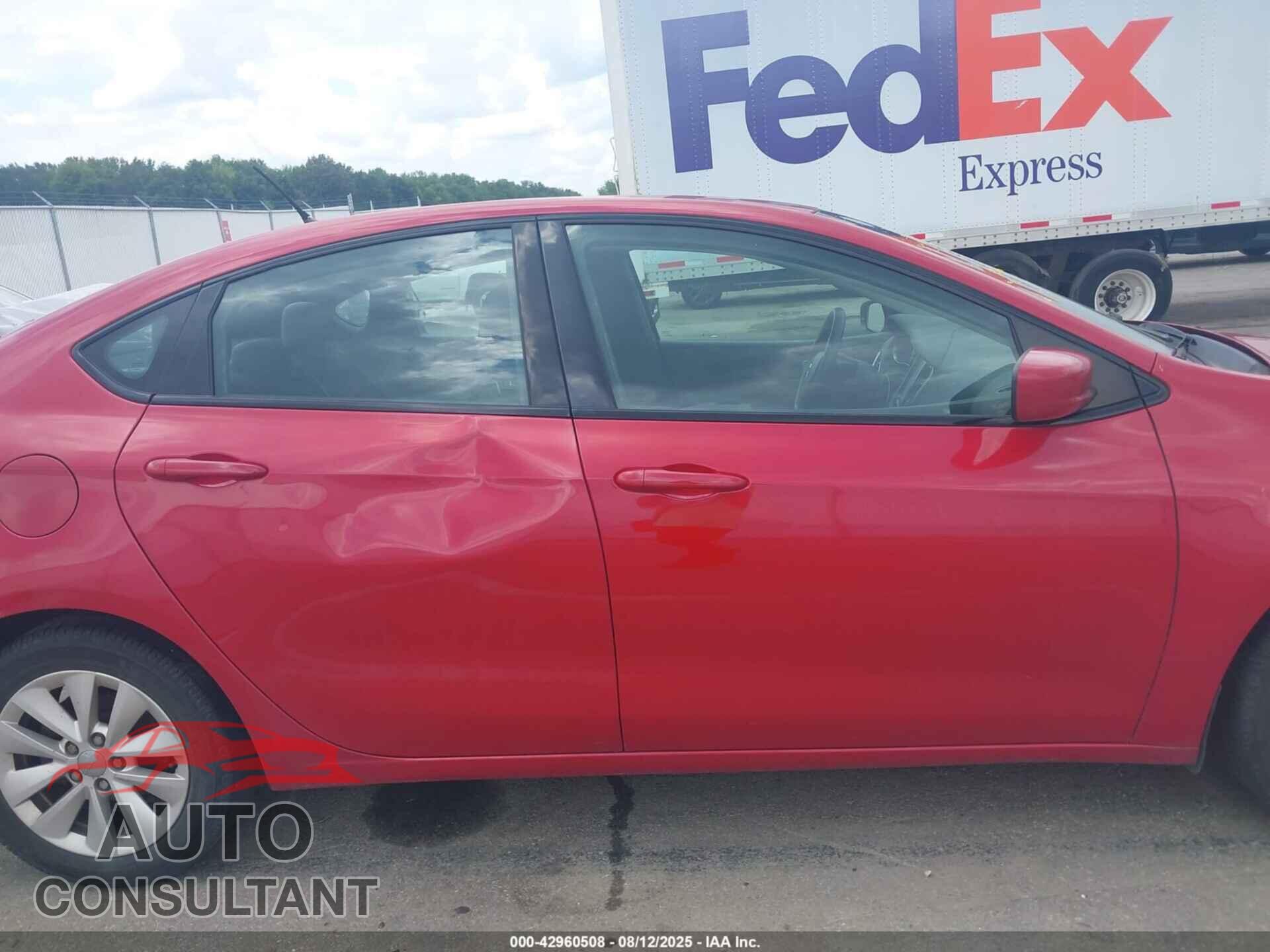 DODGE DART 2014 - 1C3CDFBB4ED677799