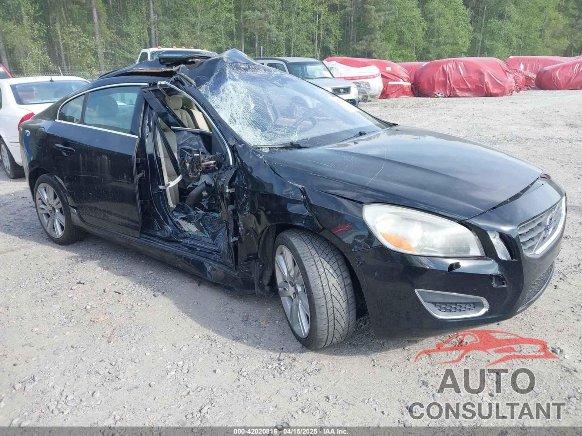 VOLVO S60 2012 - YV1902FH9C2120141