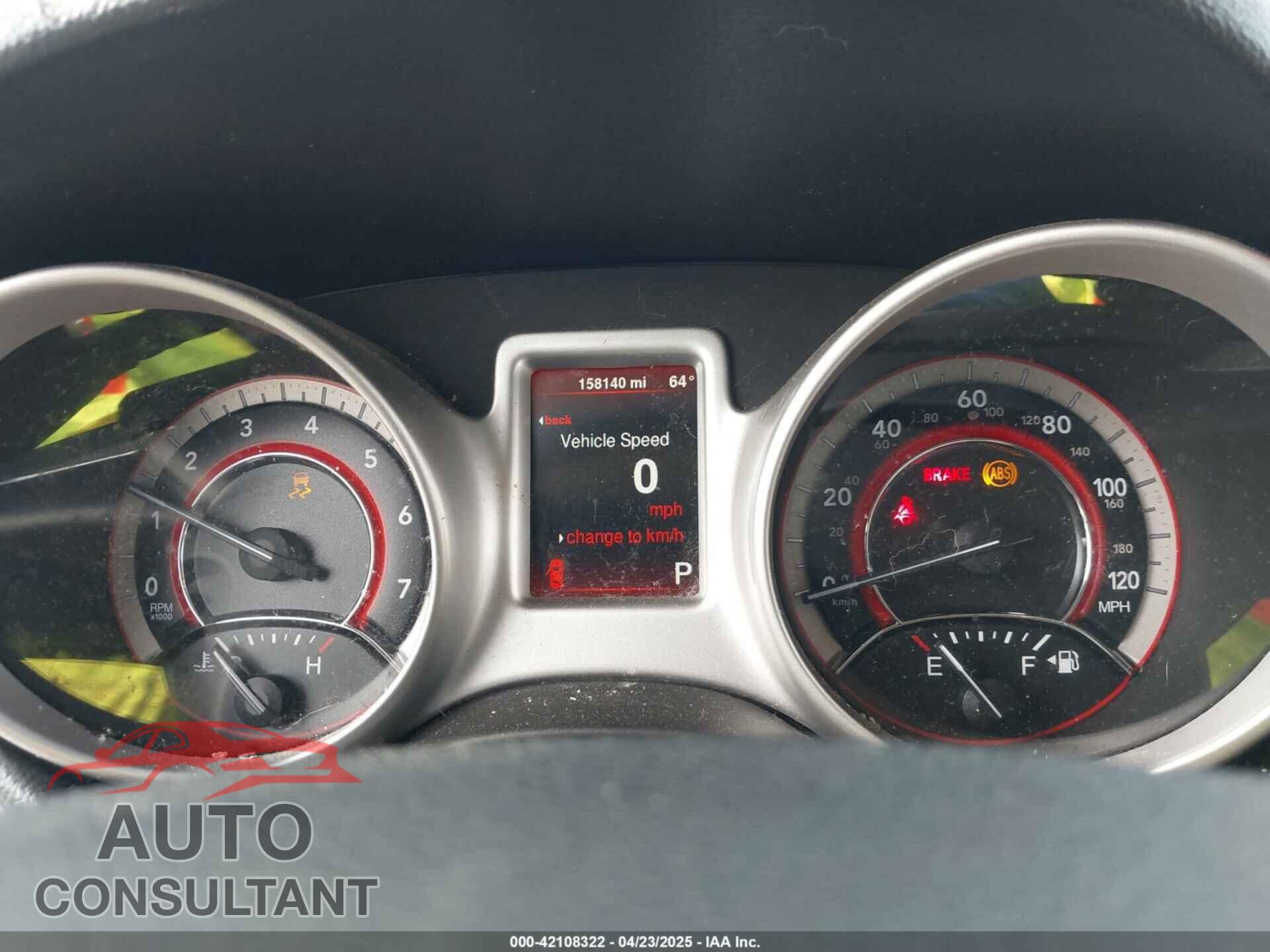 DODGE JOURNEY 2015 - 3C4PDCAB9FT592689