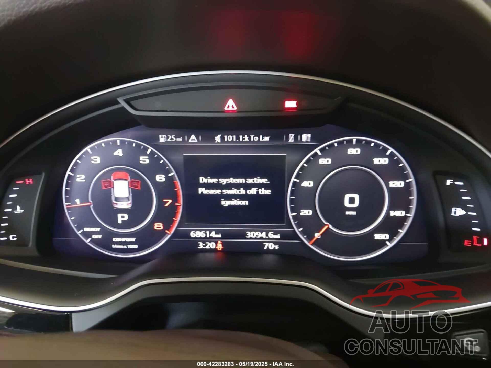 AUDI Q7 2019 - WA1LAAF73KD020866