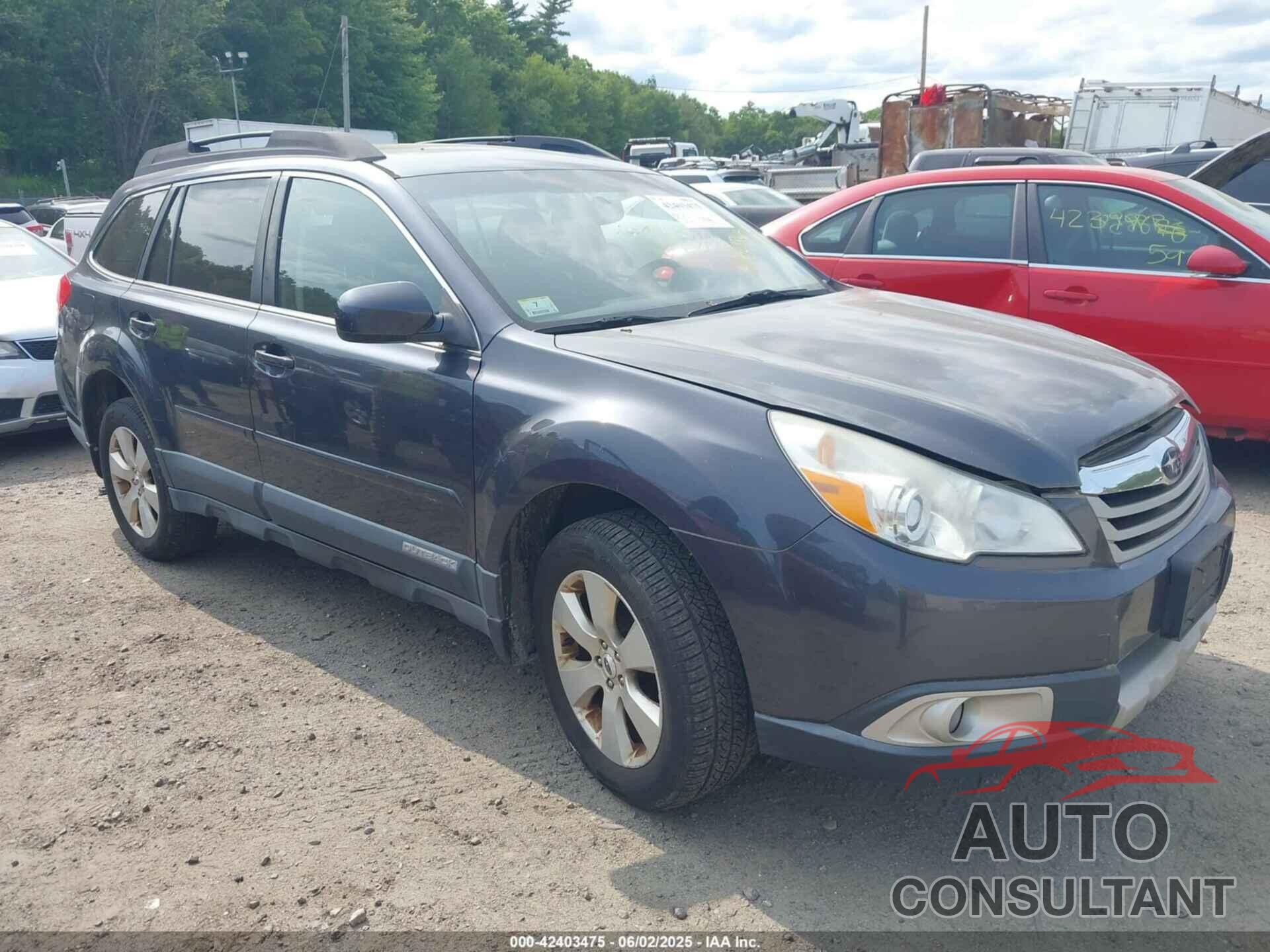 SUBARU OUTBACK 2012 - 4S4BRBKC1C3296453