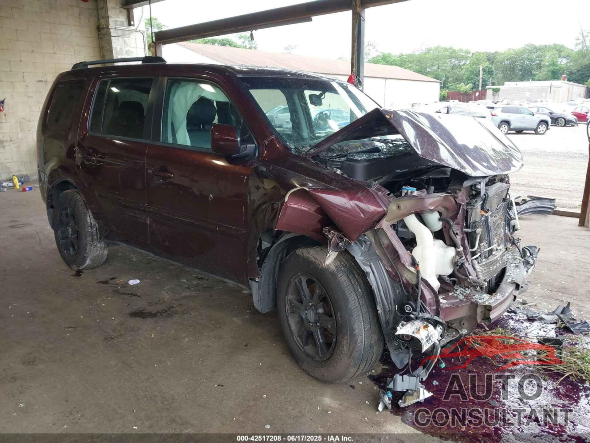 HONDA PILOT 2010 - 5FNYF4H51AB018812
