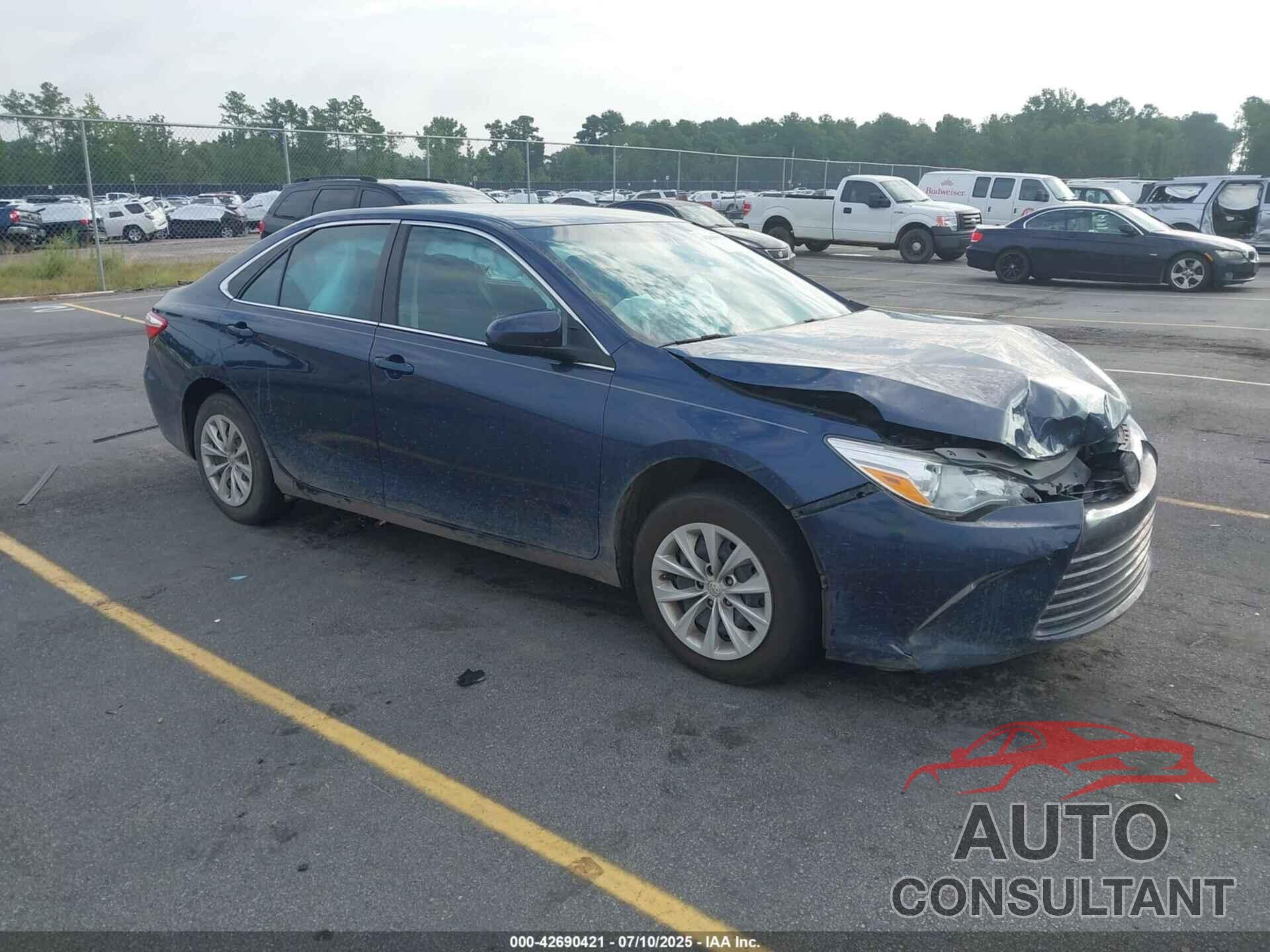 TOYOTA CAMRY 2017 - 4T1BF1FK4HU655302