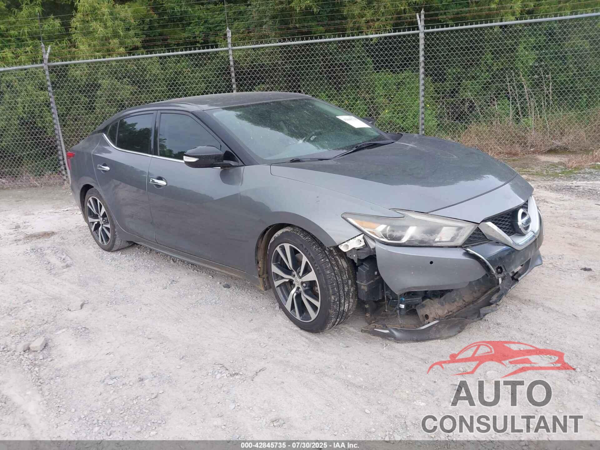 NISSAN MAXIMA 2017 - 1N4AA6AP4HC397342