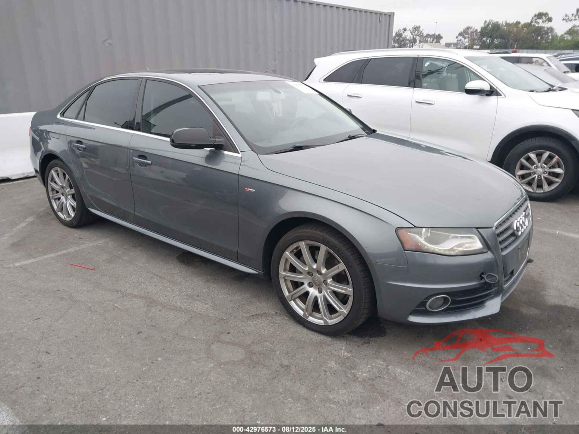 AUDI A4 2012 - WAUEFAFL0CA119562