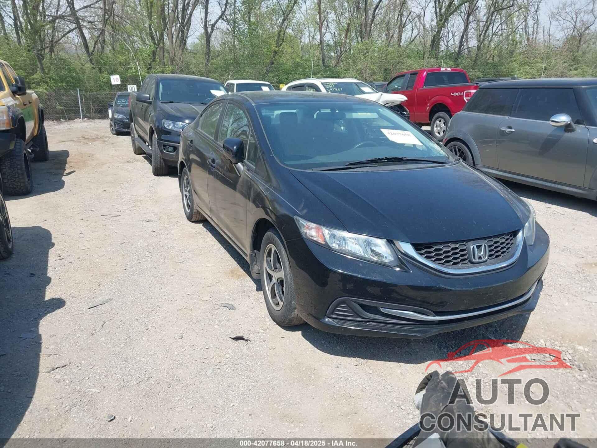 HONDA CIVIC 2015 - 19XFB2F75FE249060