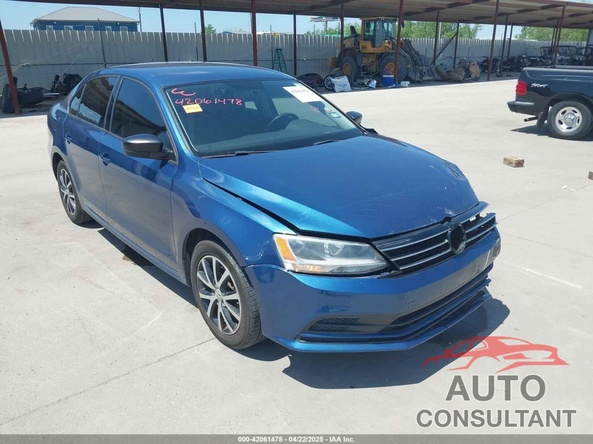 VOLKSWAGEN JETTA 2016 - 3VWD67AJ8GM218112