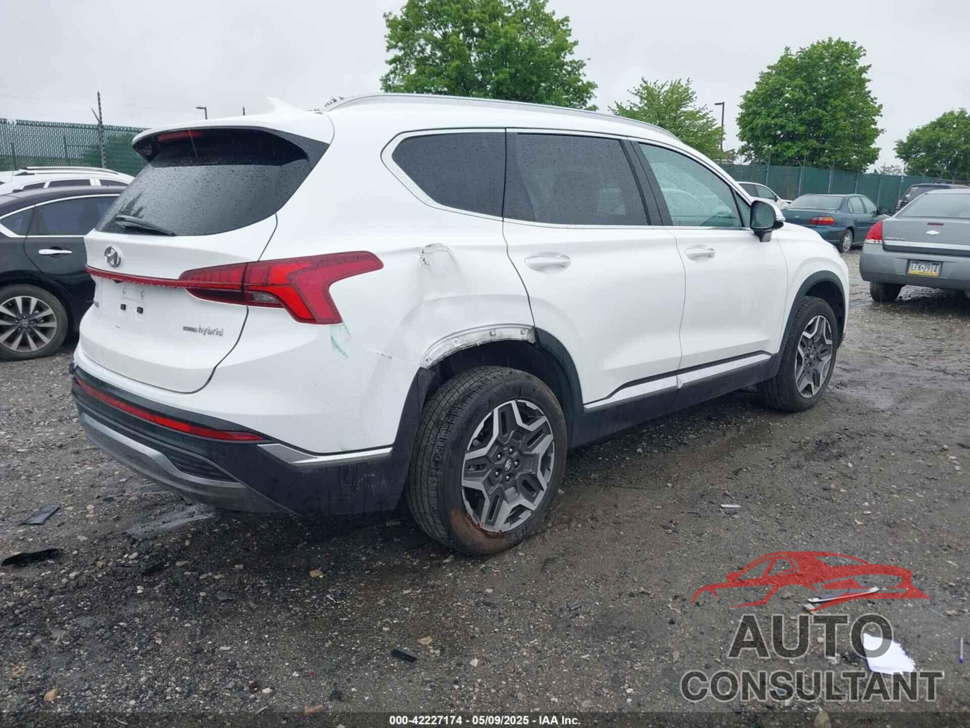 HYUNDAI SANTA FE HYBRID 2021 - KM8S3DA14MU006747