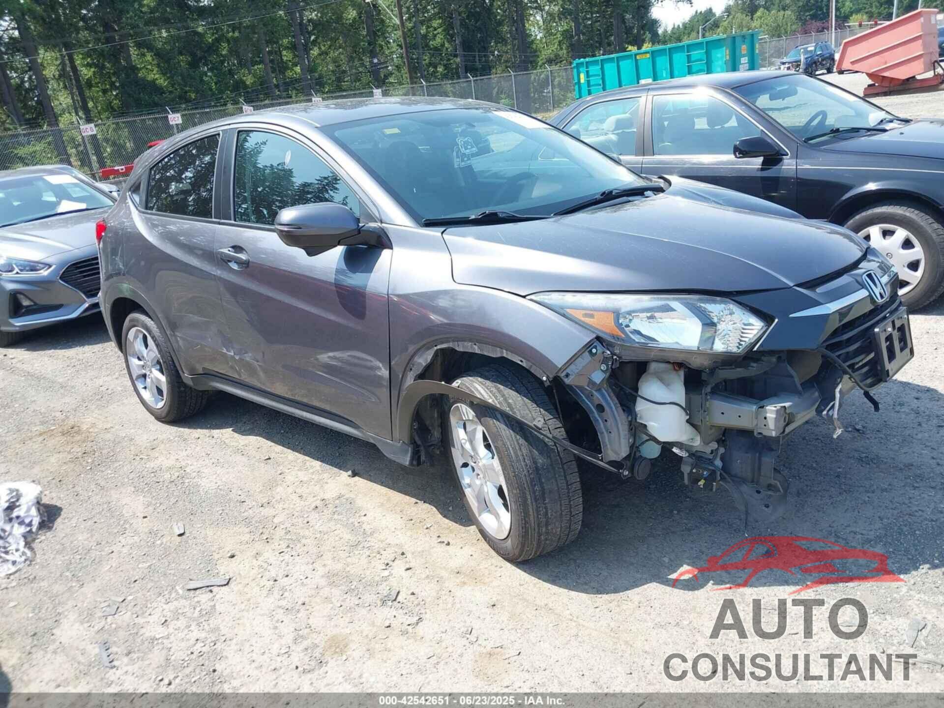HONDA HR-V 2016 - 3CZRU6H55GM754320