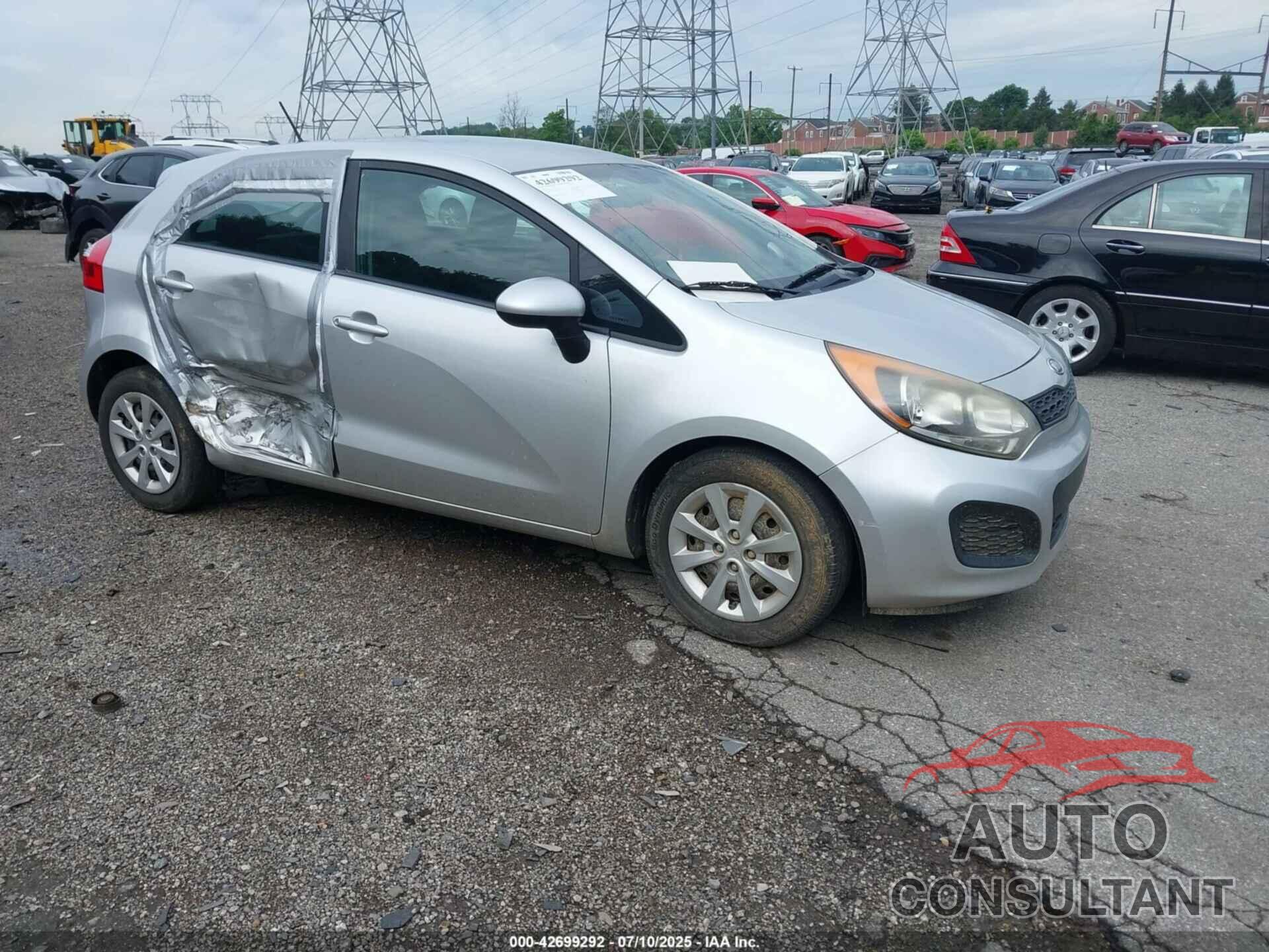 KIA RIO5 2012 - KNADM5A38C6067830