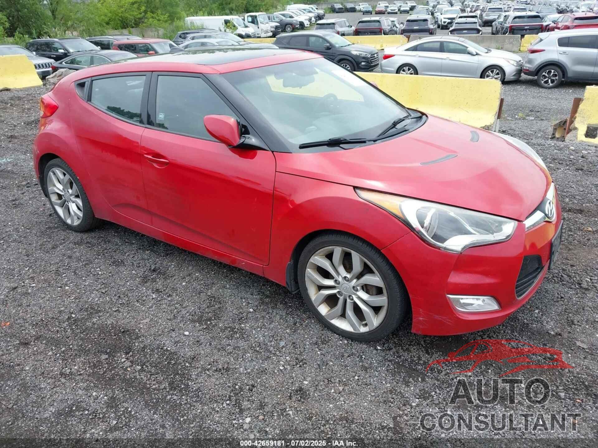 HYUNDAI VELOSTER 2013 - KMHTC6ADXDU111156