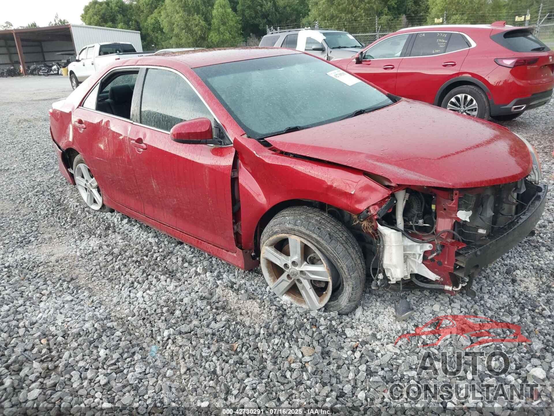 TOYOTA CAMRY 2012 - 4T1BF1FK8CU616866
