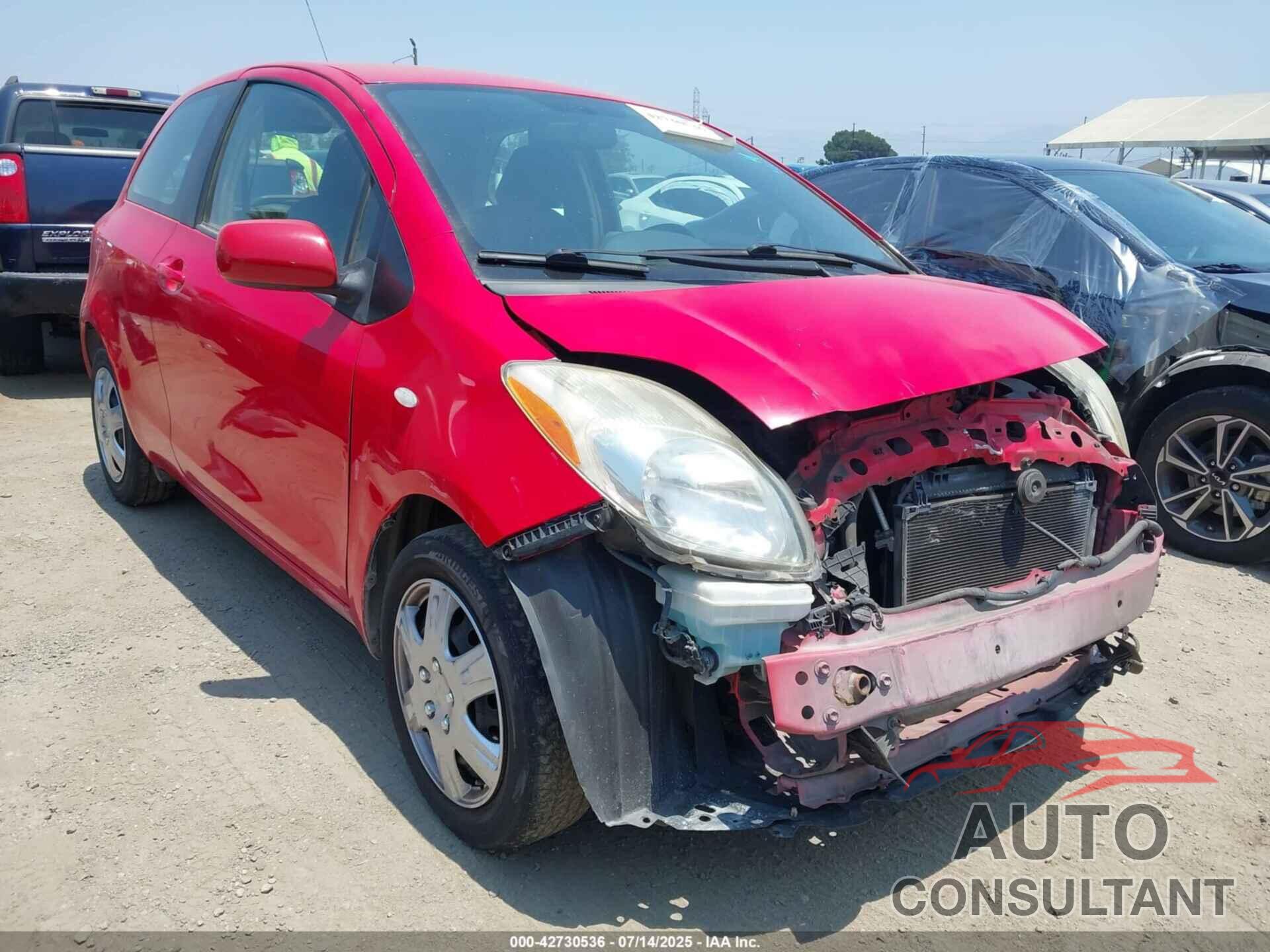 TOYOTA YARIS 2009 - JTDJT903595249307
