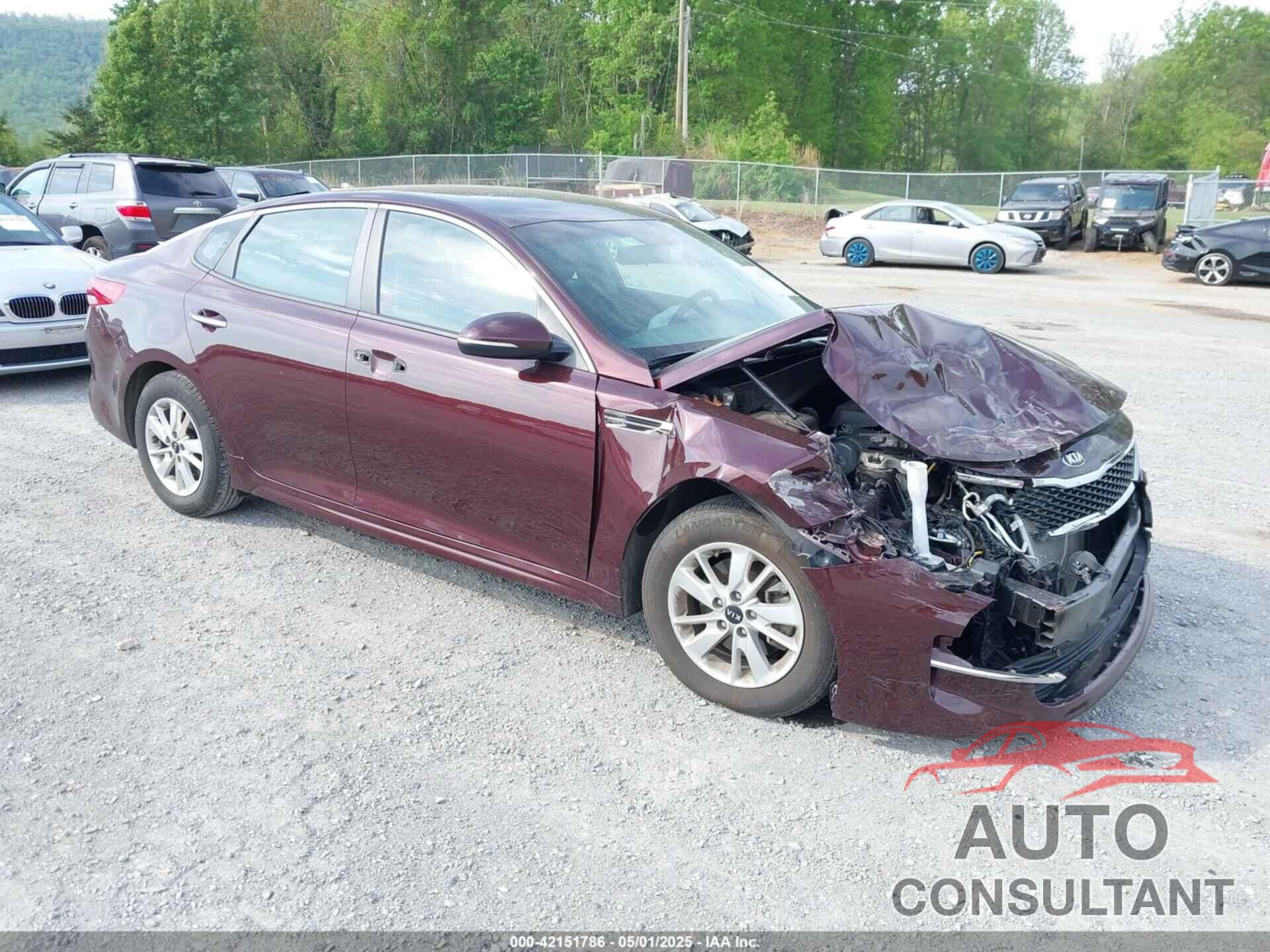 KIA OPTIMA 2016 - 5XXGT4L39GG028973