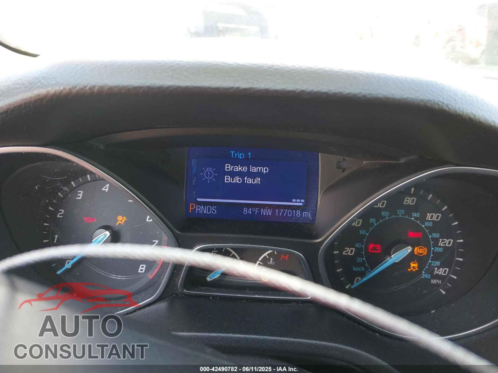 FORD FOCUS 2013 - 1FADP3F24DL188104