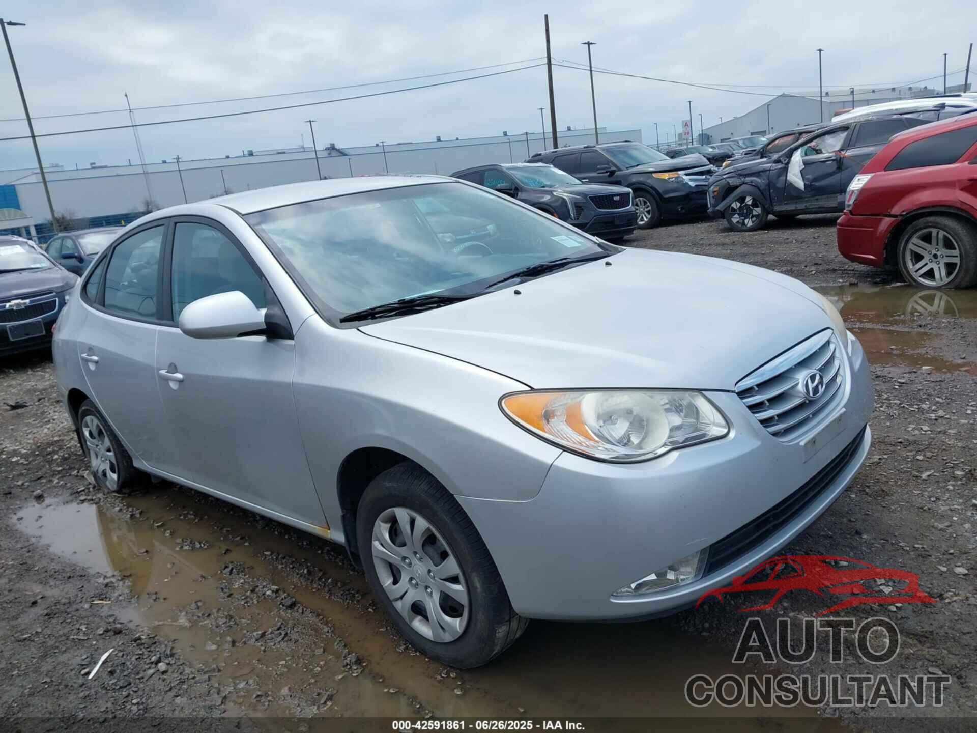 HYUNDAI ELANTRA 2010 - KMHDU4AD1AU898290