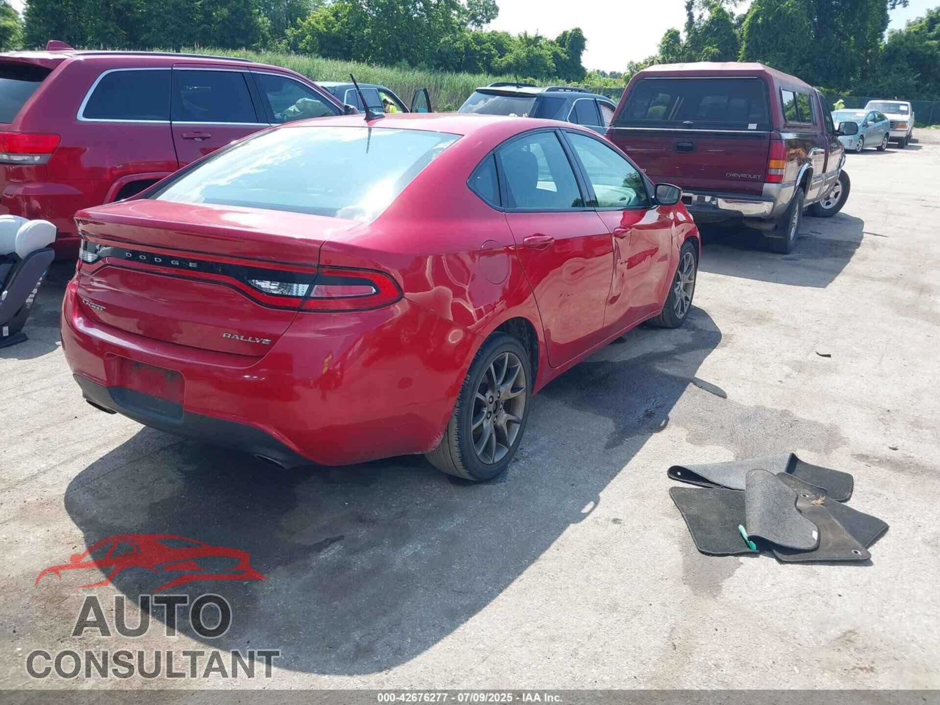 DODGE DART 2013 - 1C3CDFBA2DD307988