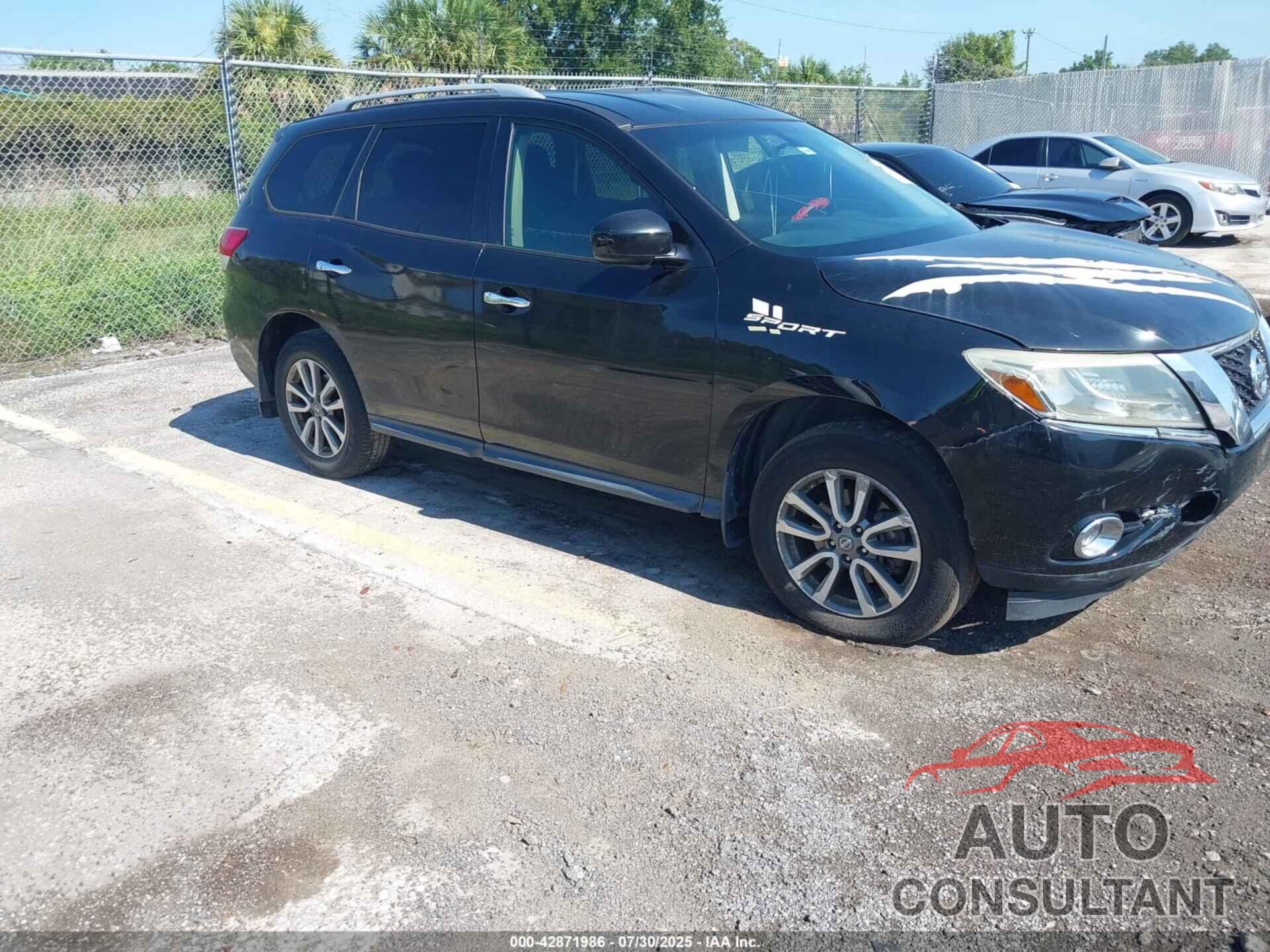NISSAN PATHFINDER 2013 - 5N1AR2MN2DC638777