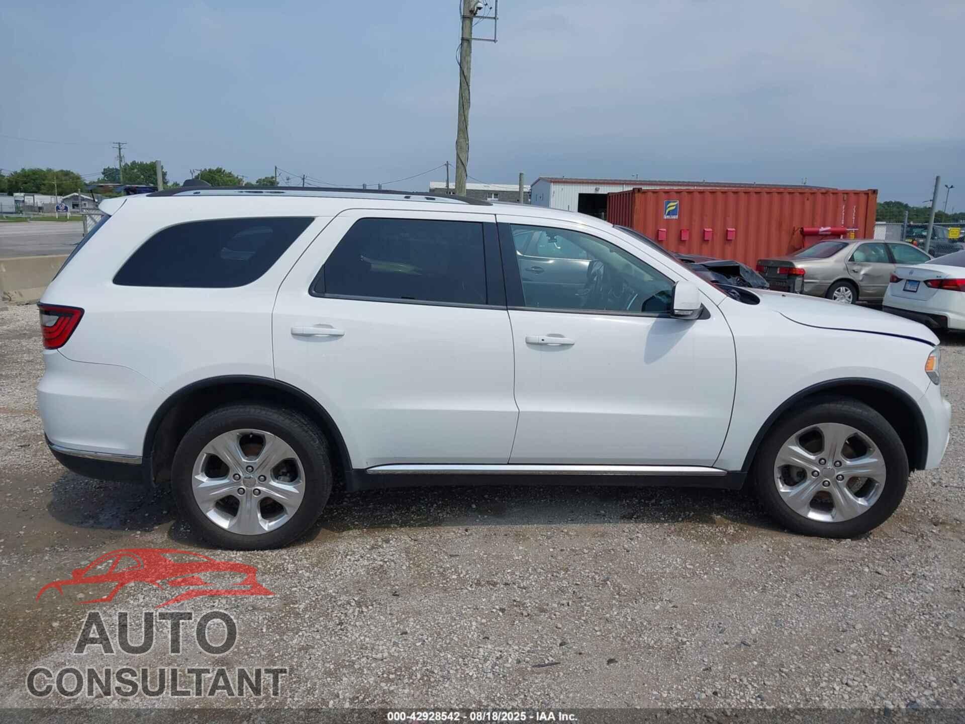 DODGE DURANGO 2015 - 1C4RDJDG2FC851166