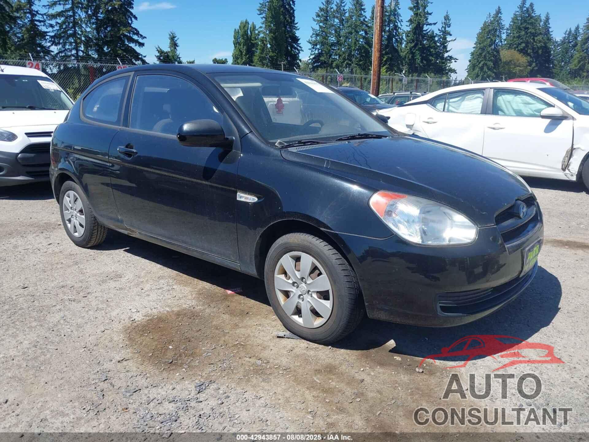 HYUNDAI ACCENT 2010 - KMHCM3AC1AU176105